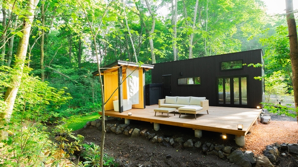 【早予約で10％OFF】1日1組限定｜素泊まりプラン｜BBQ｜露天風呂｜紅葉を独占テラス