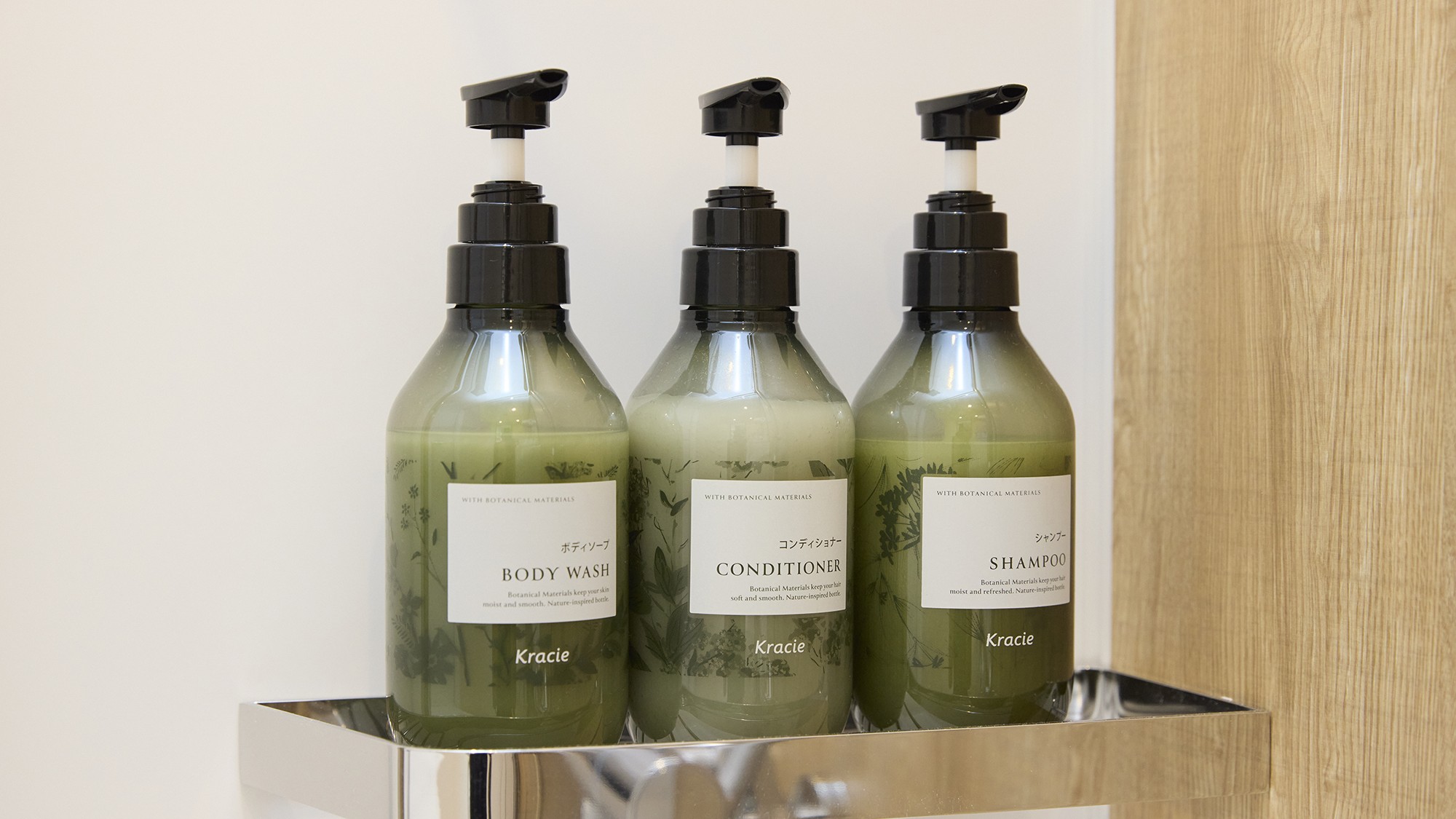 客室シャンプー・コンディショナー・ボディソープ