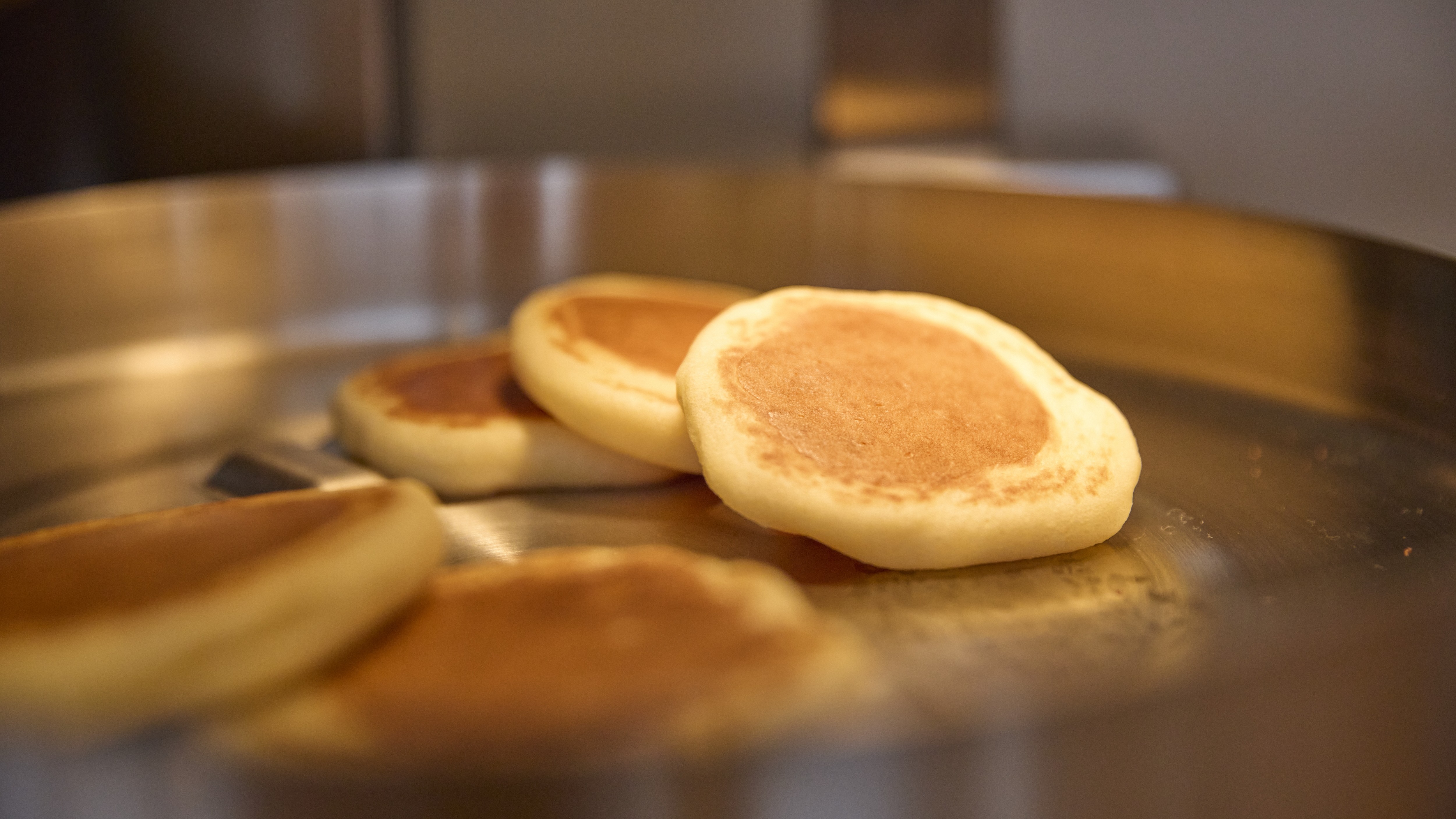 焼きたてパンケーキ