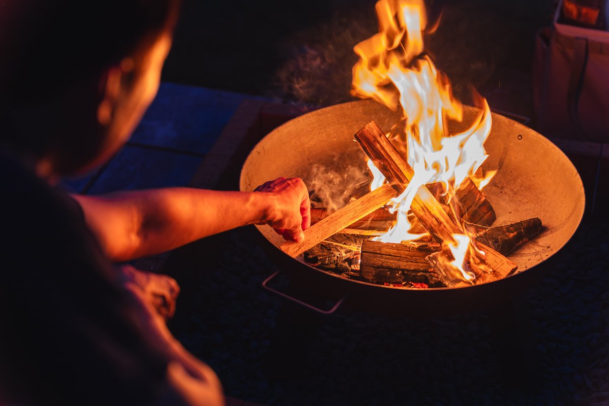 焚き火