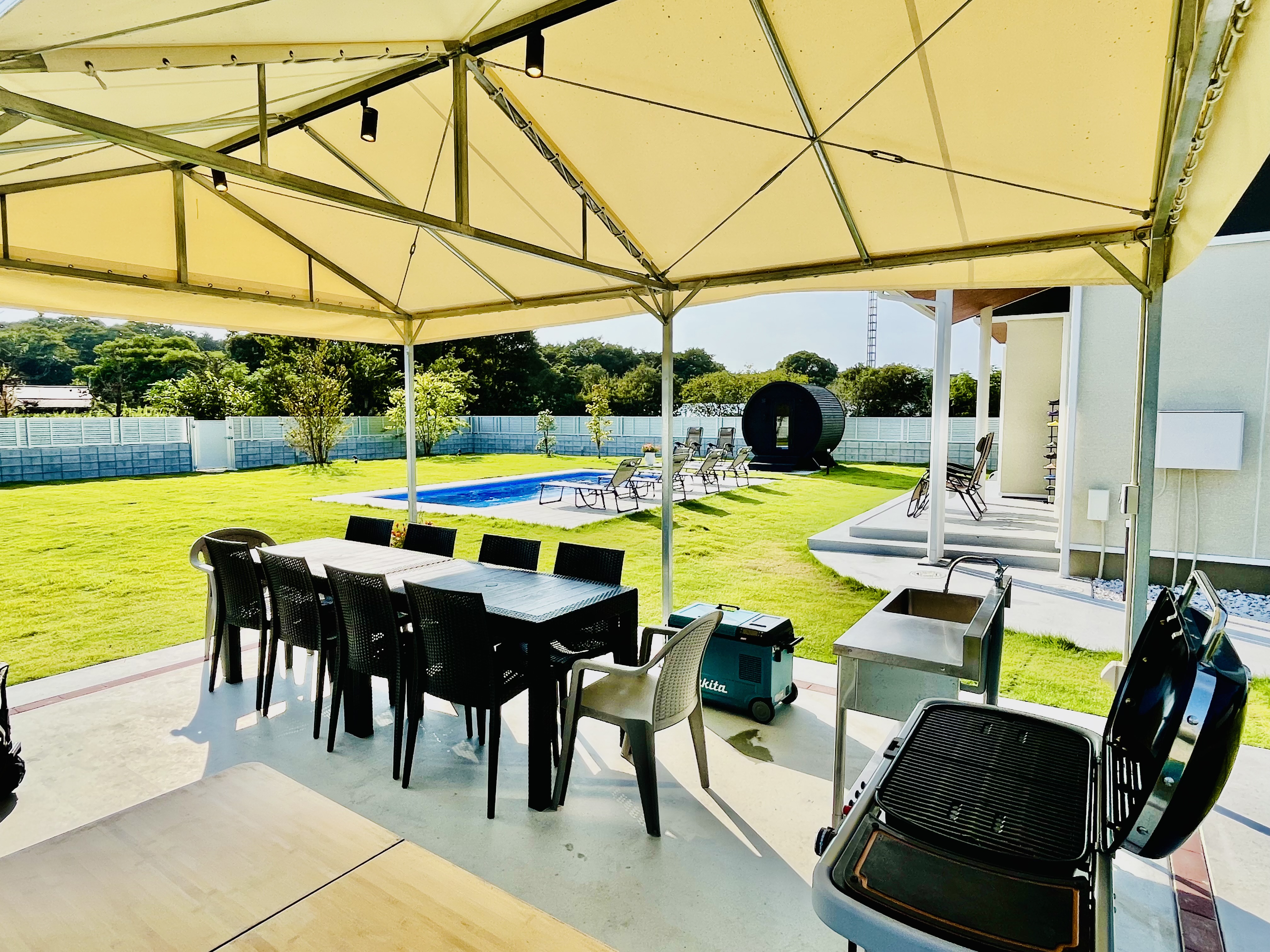 バーベキュー場