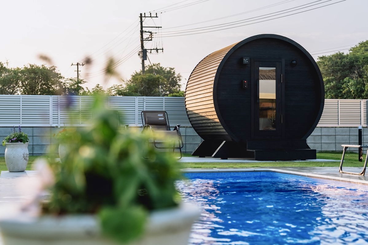 プールとサウナ