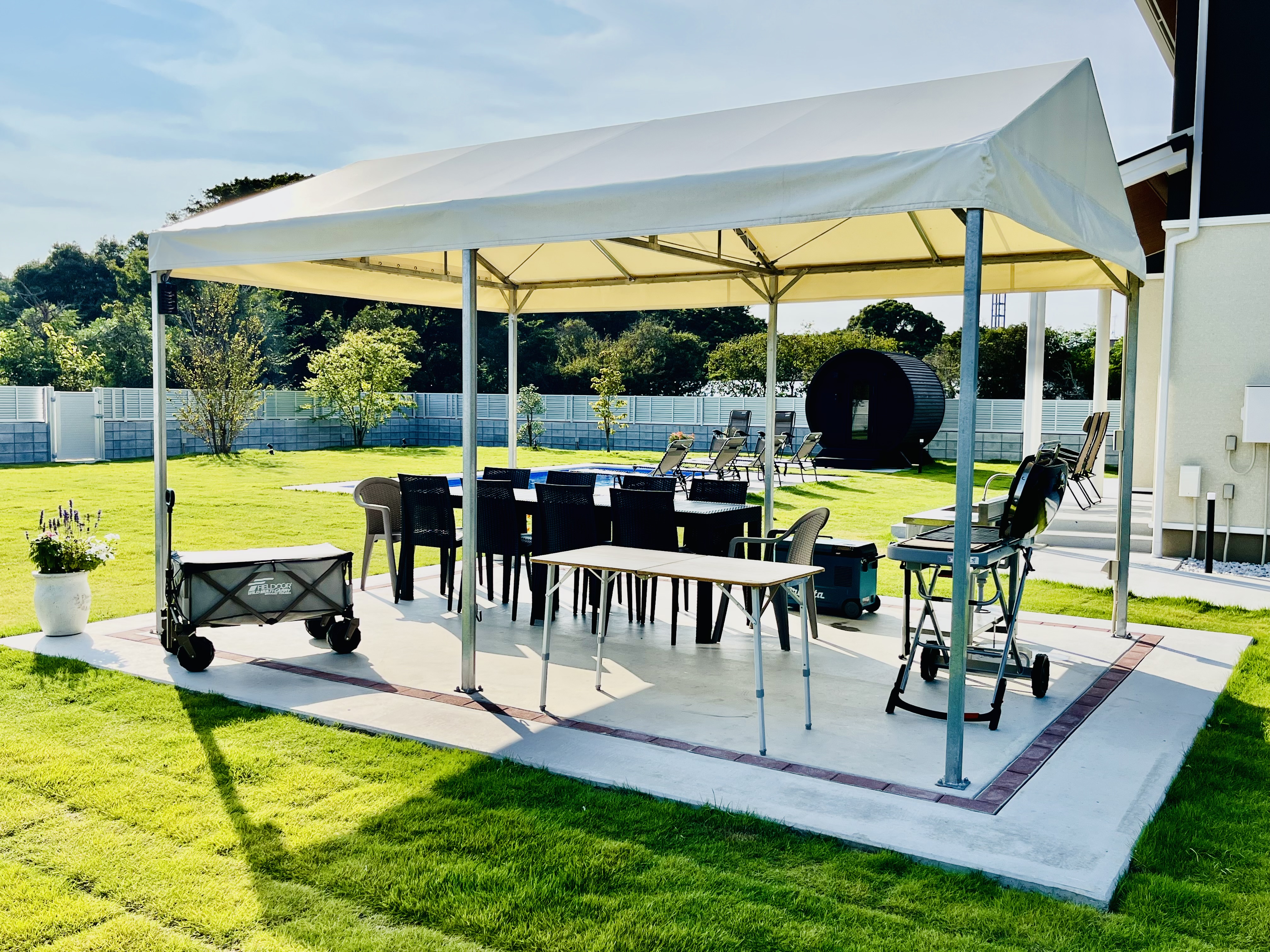 バーベキュー場