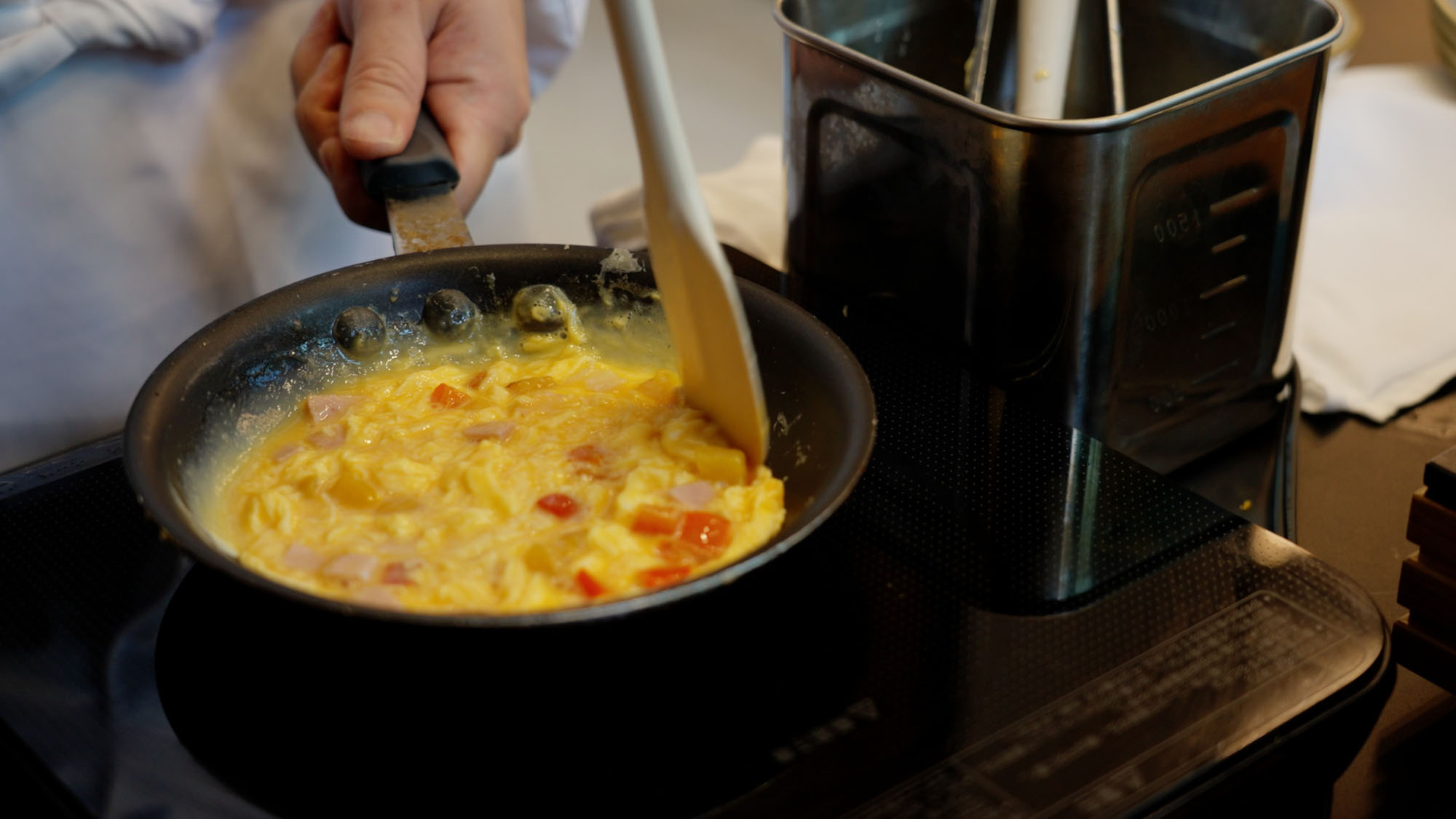 【朝食】ライブキッチン