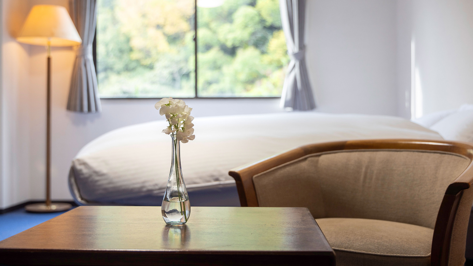 落ち着きのある空間で心ほどける時間をお過ごしください。