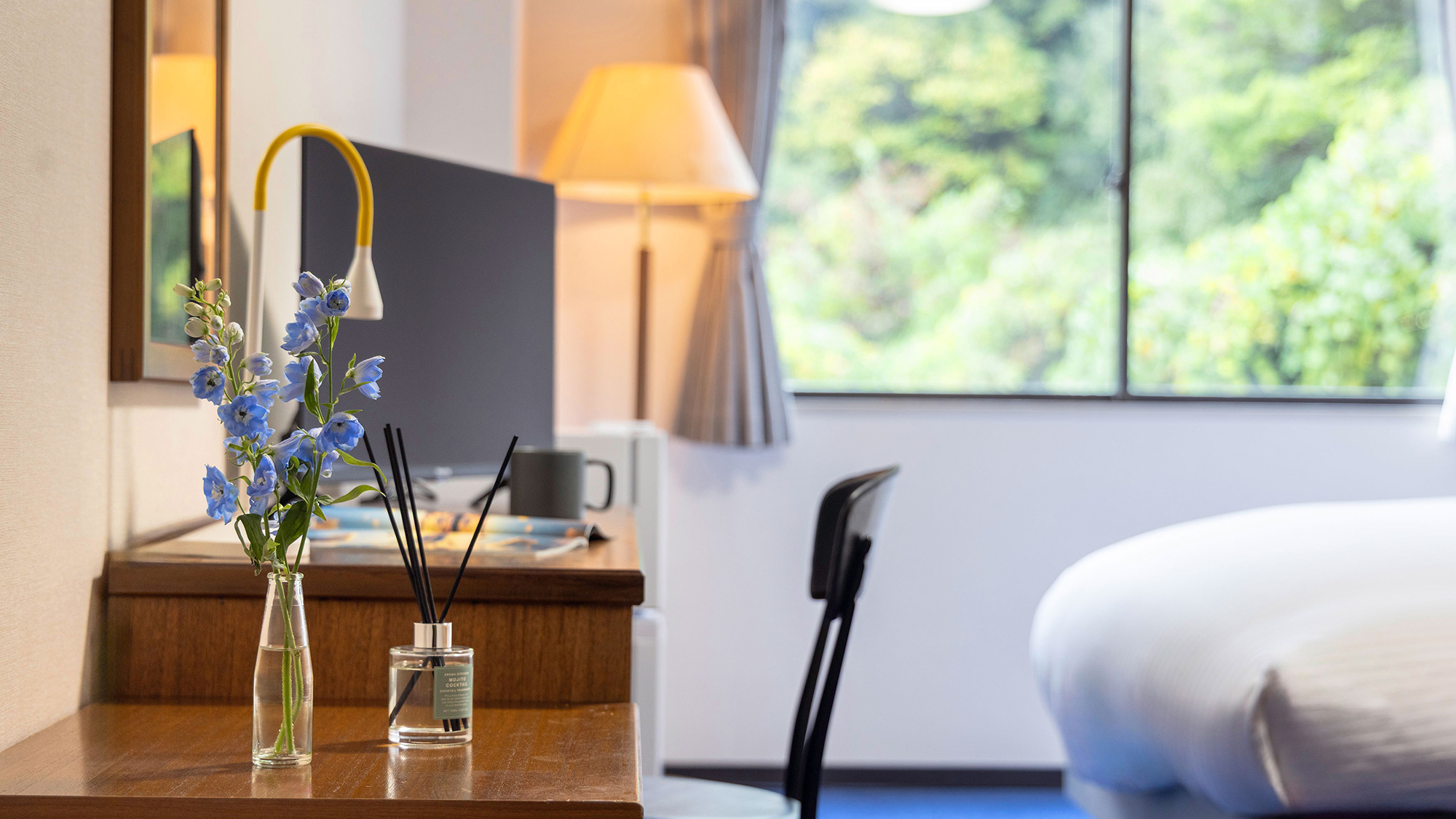 【スタンダードダブル】広々空間で快適ステイ