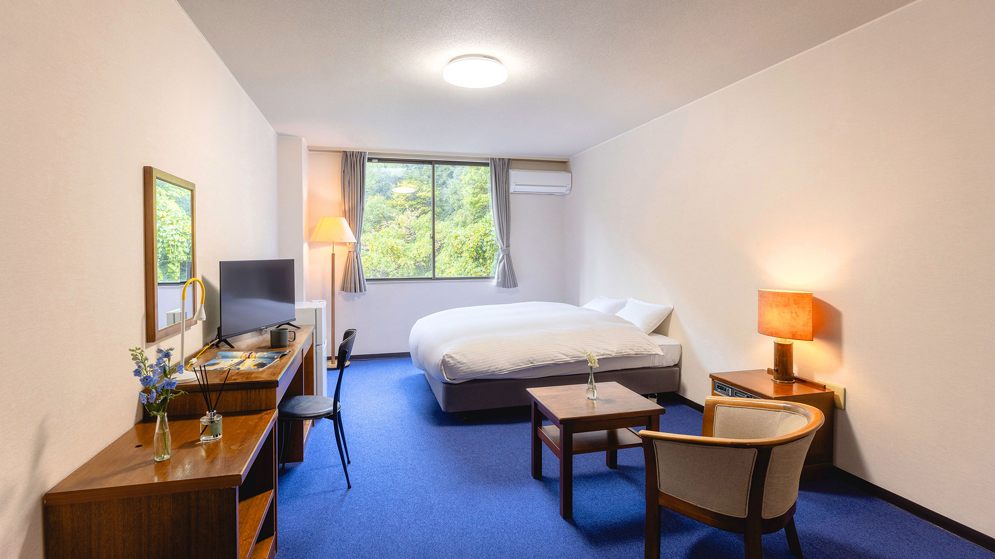 【スタンダードダブル】17平米～のゆとりある快適空間