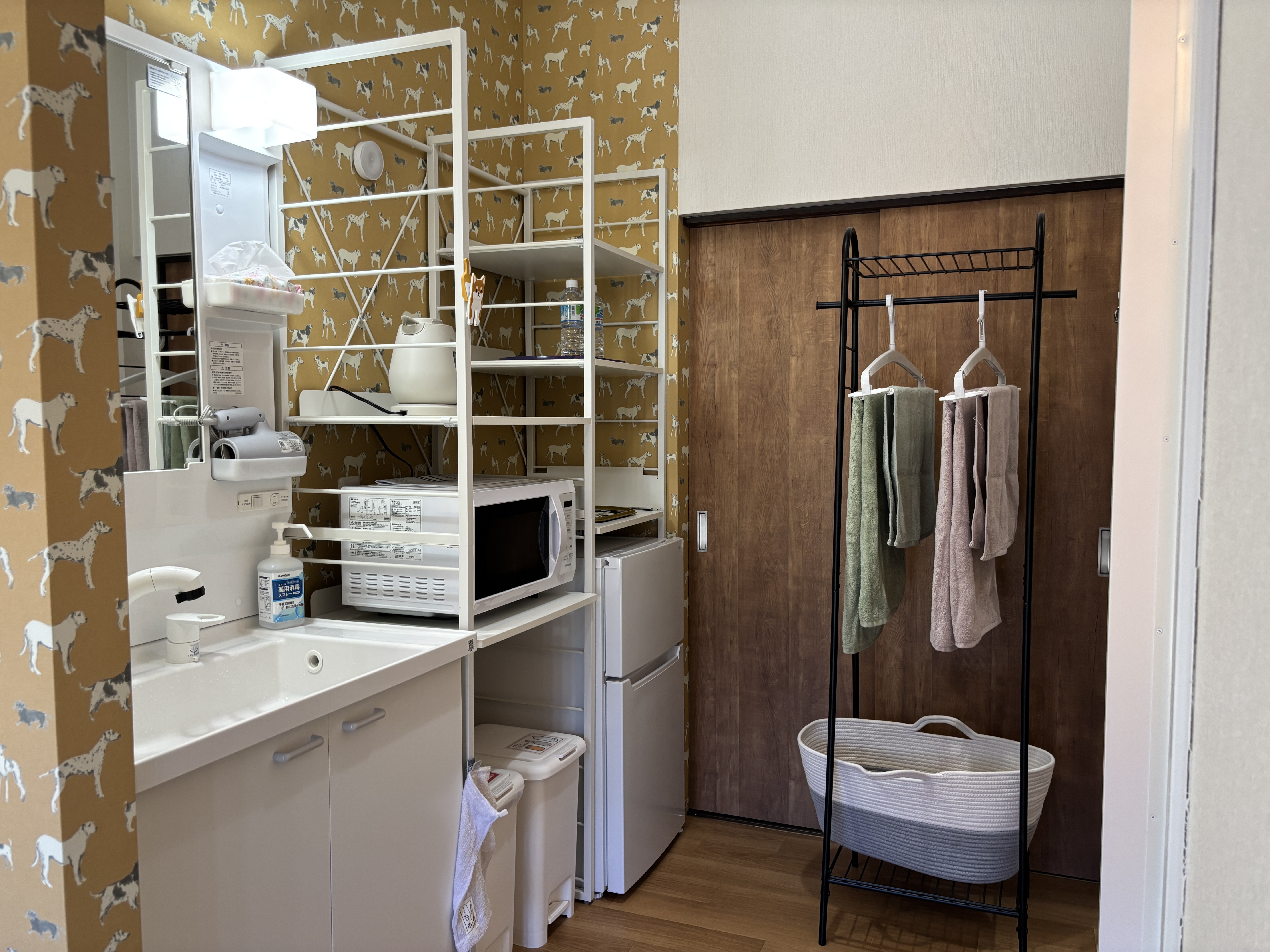 momoの部屋サニタリールーム