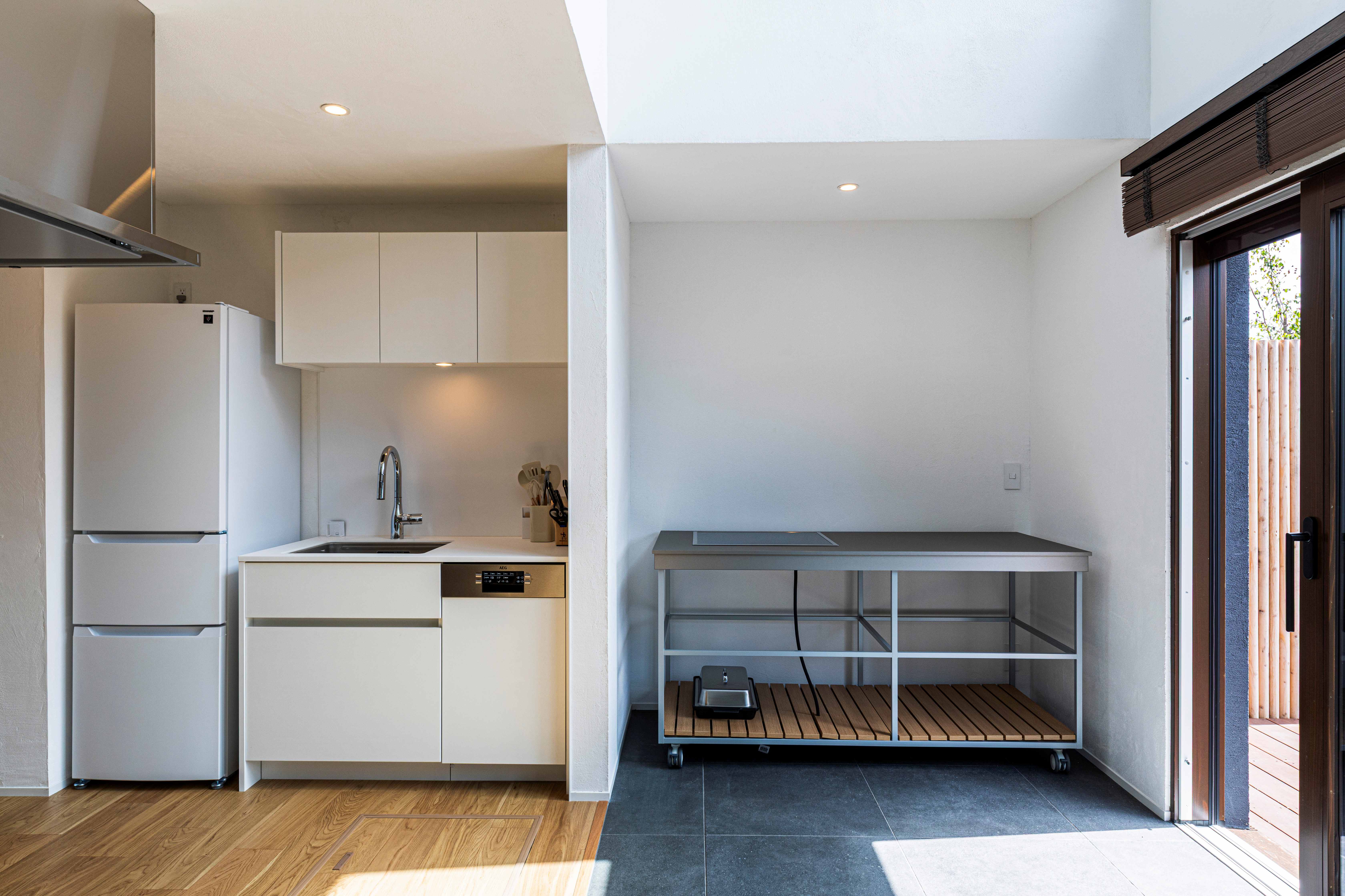 D棟キッチンエリア