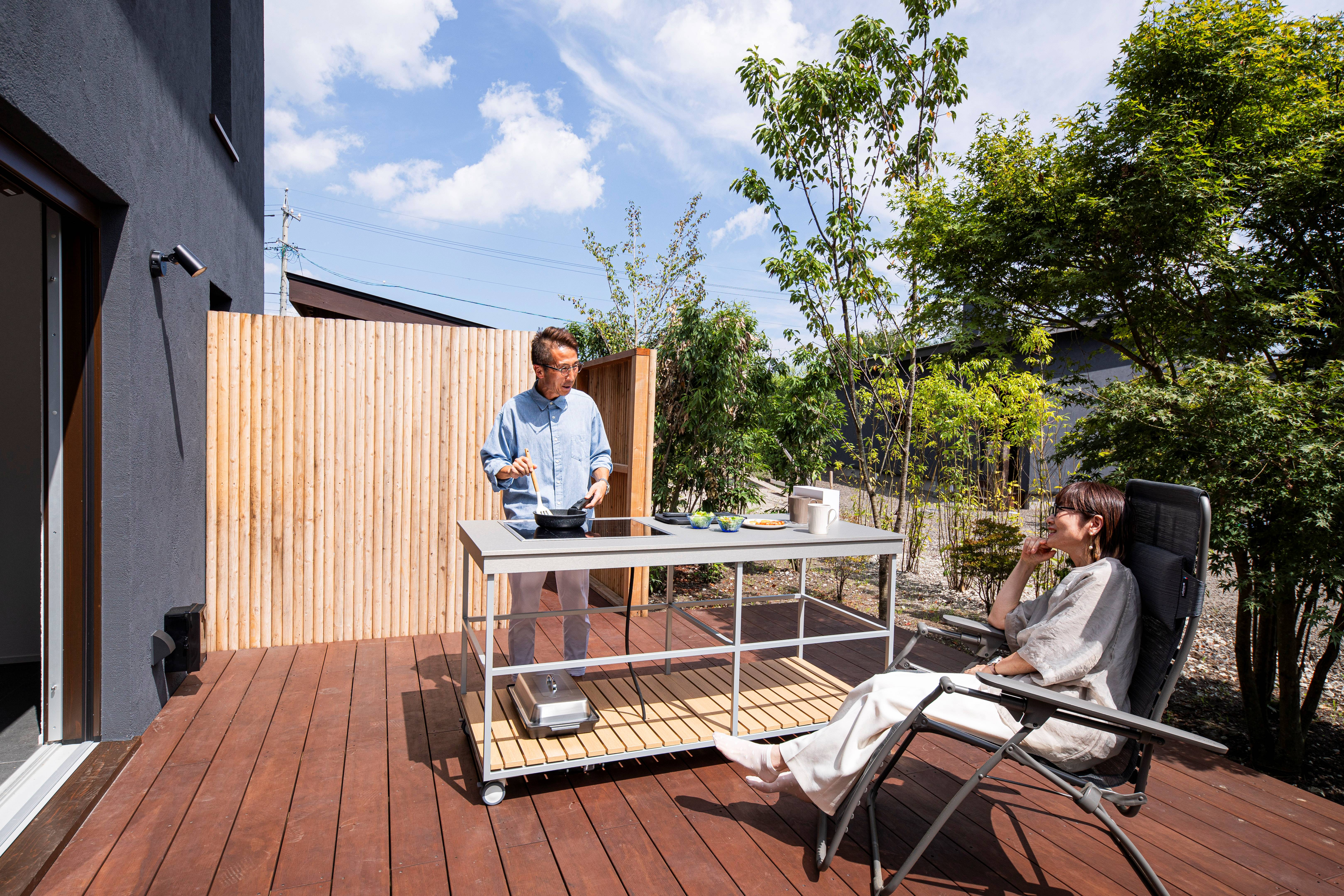 D棟移動式キッチン