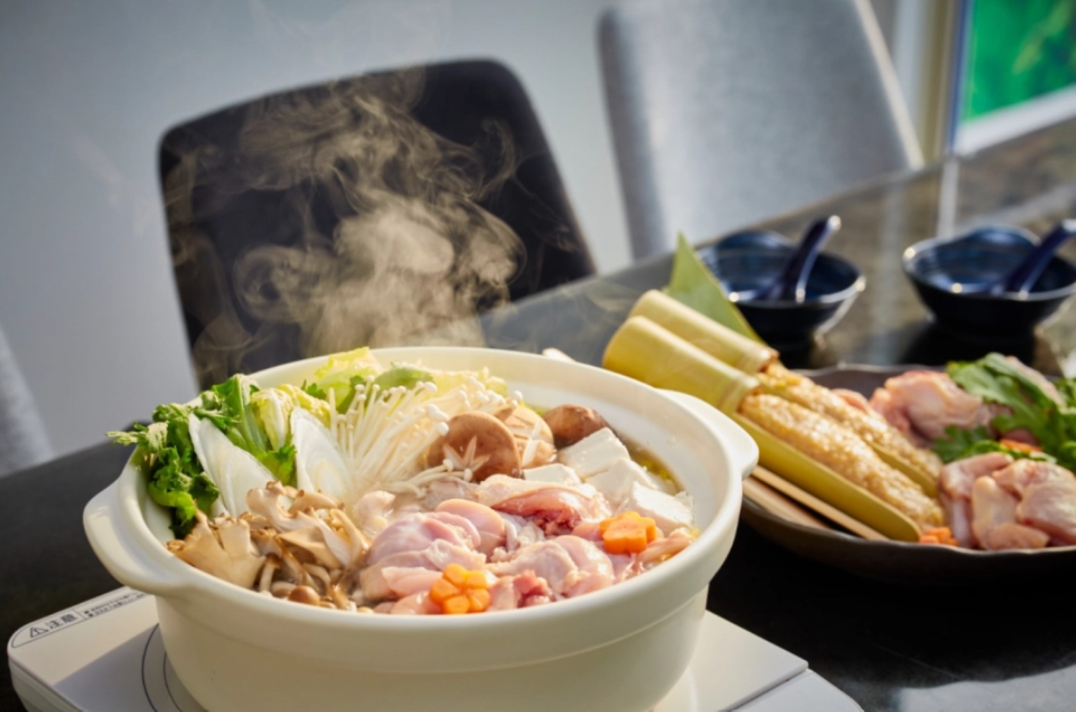 【夕食：鶏塩鍋付】プール・温泉・サウナ・BBQスペース完備！自由に楽しむプライベートヴィラ！