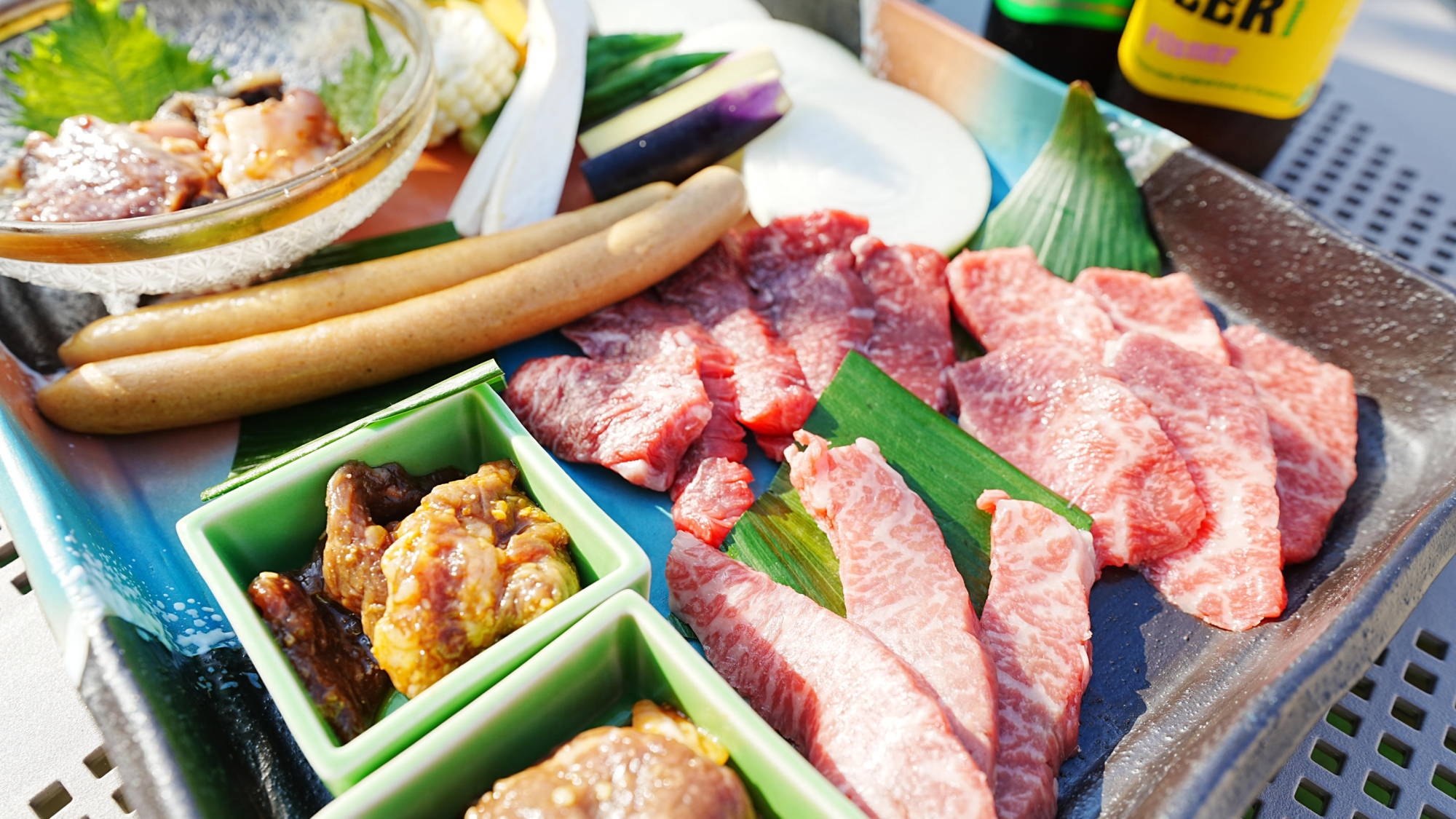 ＜2食付＞「源平」厳選　淡路牛を味わい尽くすお肉好きのための特別BBQ＠ＡＷＡＩ