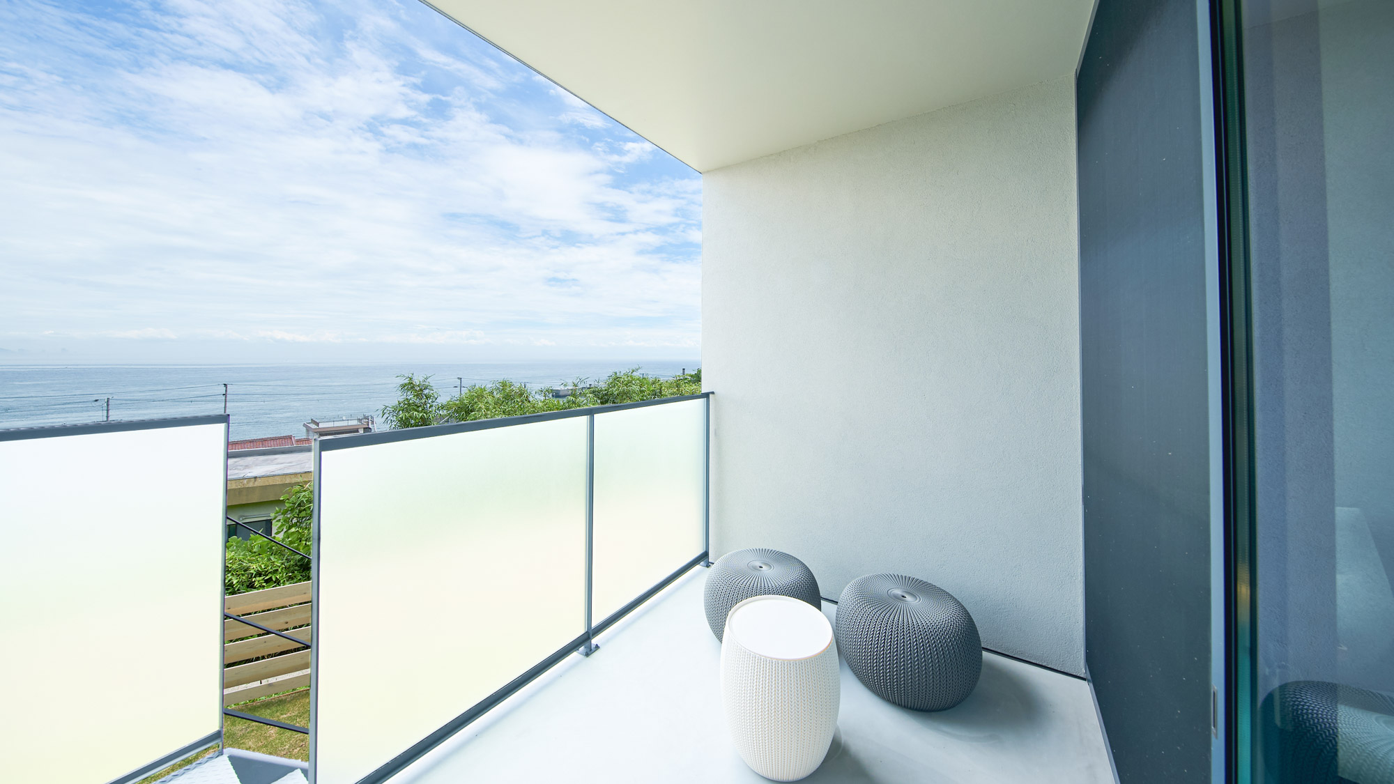 【villa1】1階ミニデッキ