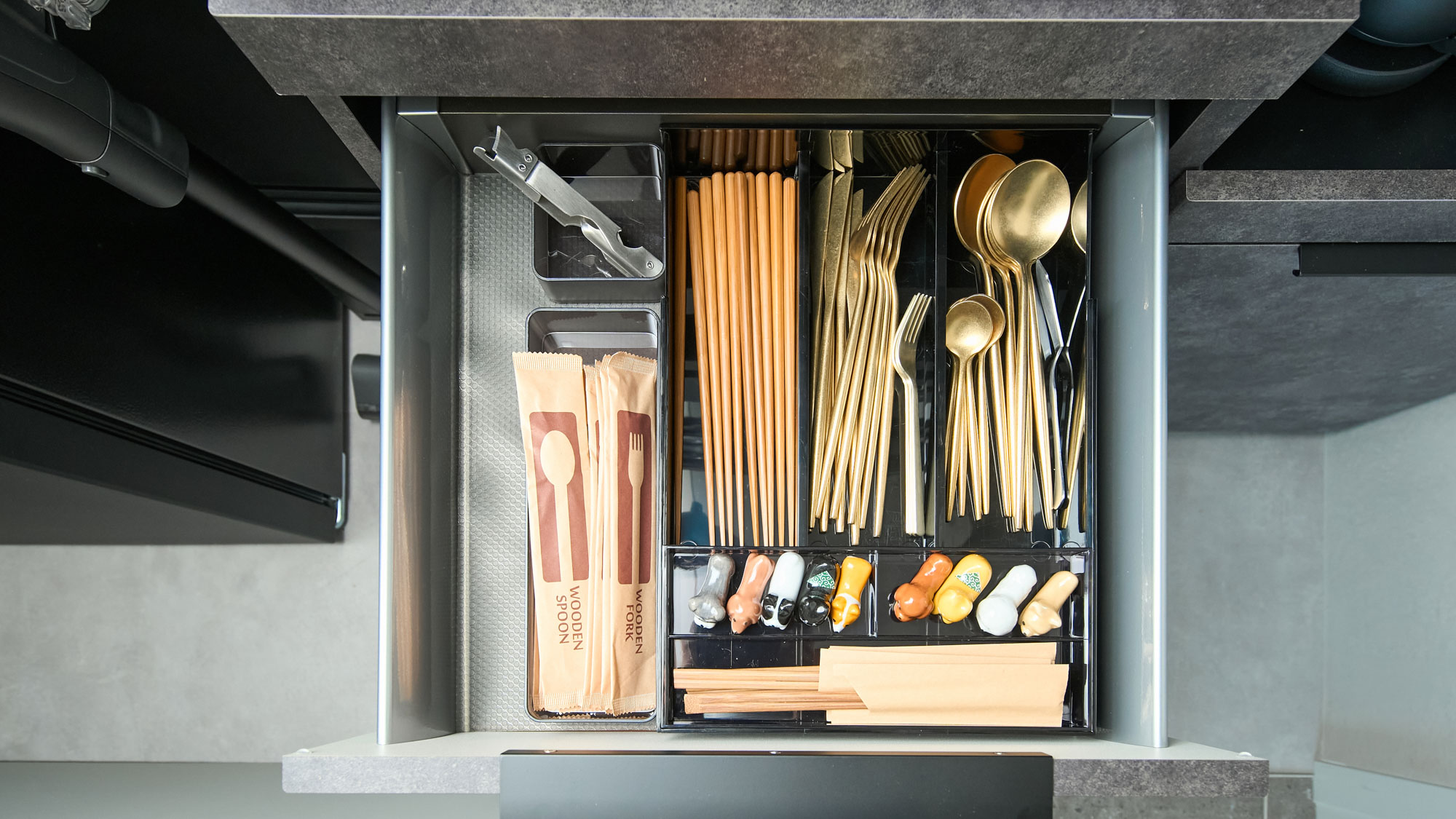 【villa2】キッチン備品：カトラリー等