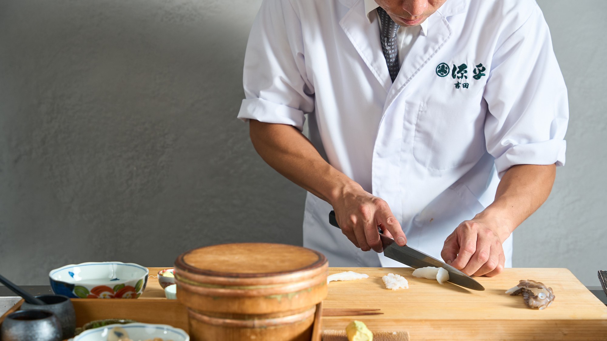 夕食（出張シェフ）：厳選食材の味をお部屋で堪能