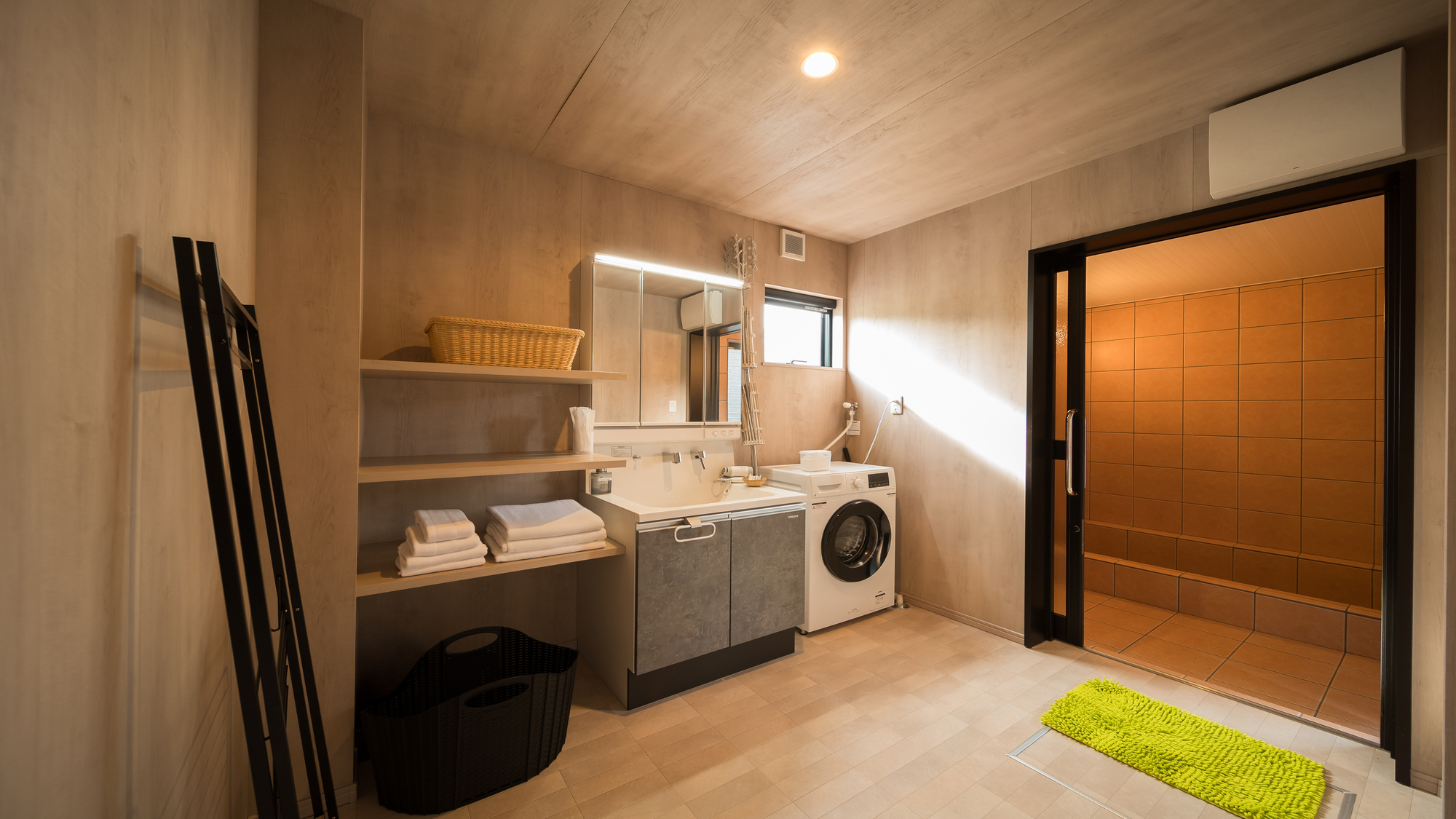 桜◆洗濯機も完備