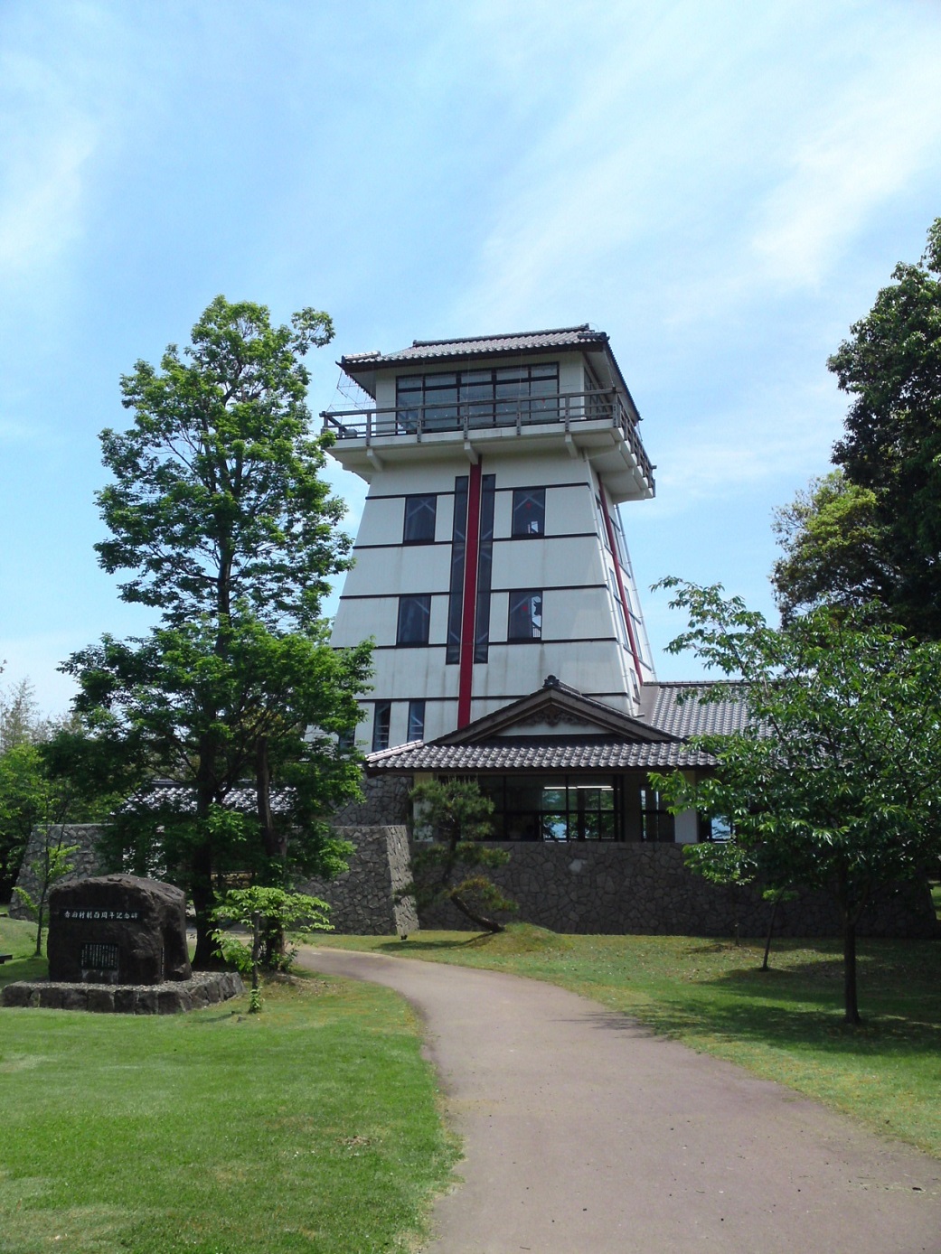 赤泊城の山公園展望台