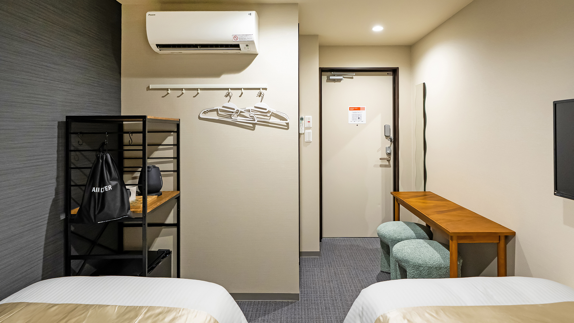 スタンダードツインルーム（一例）