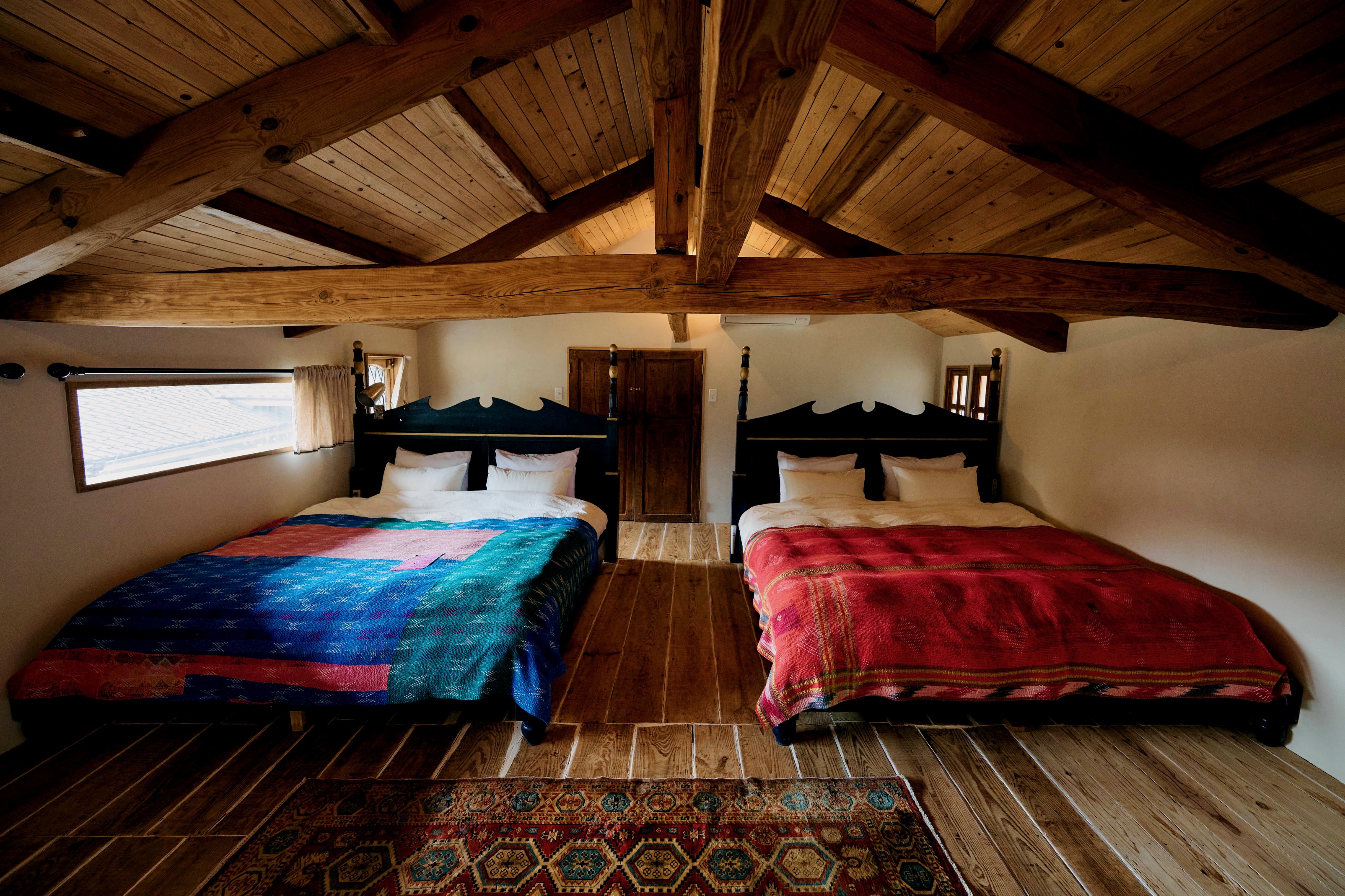 キングサイズのベッド