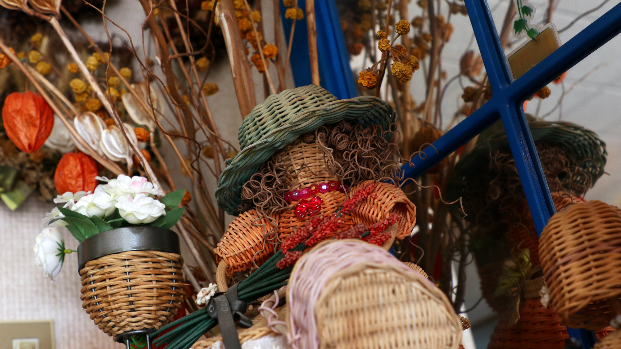 館内◆女将手作りの籠*