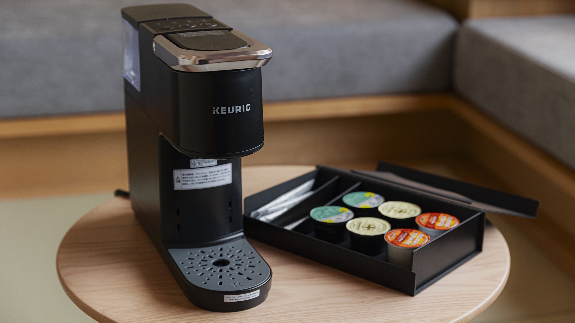 客室ドリップスタイルコーヒー-KEURIG-