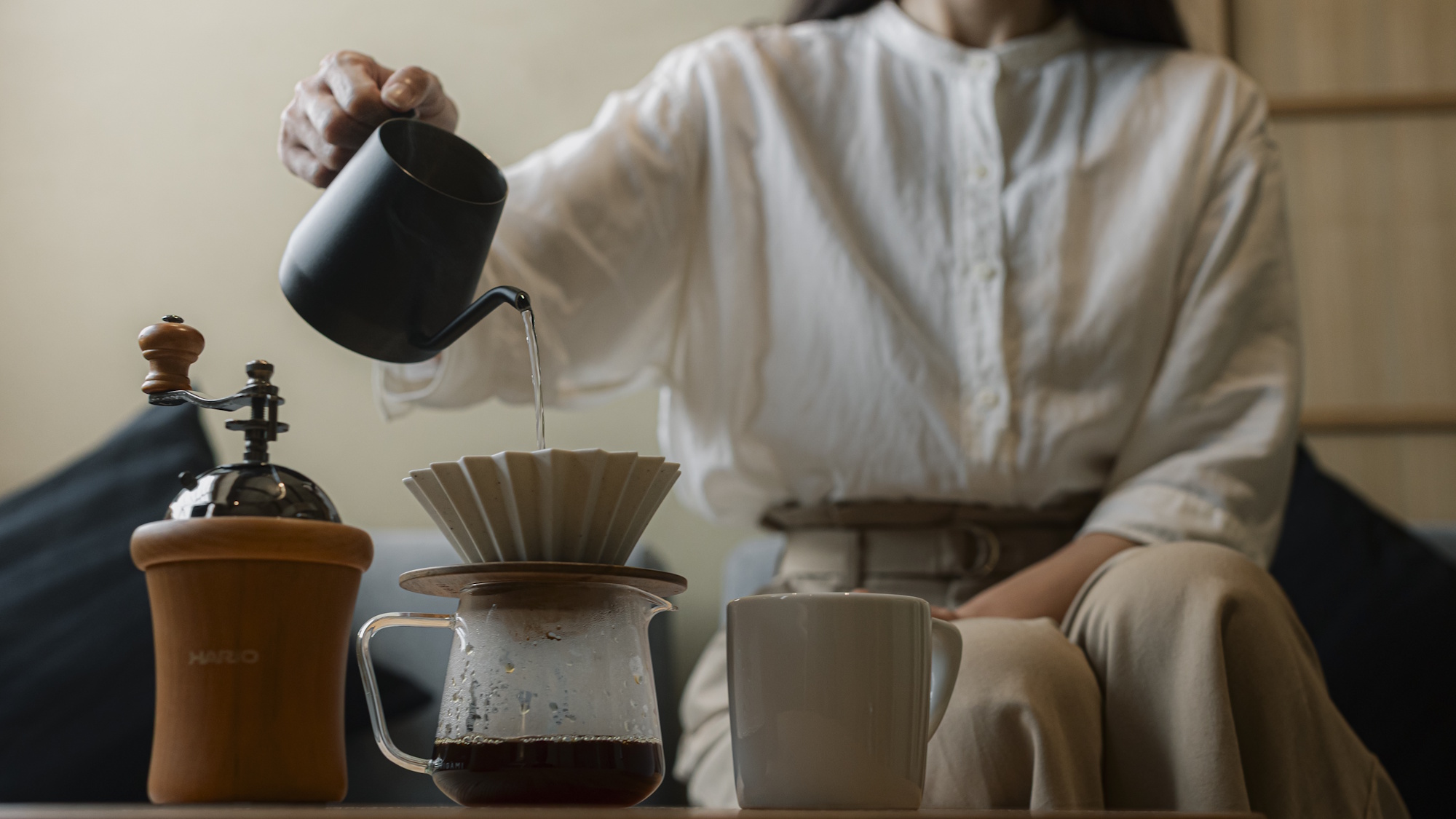 客室コーヒーサービスイメージ