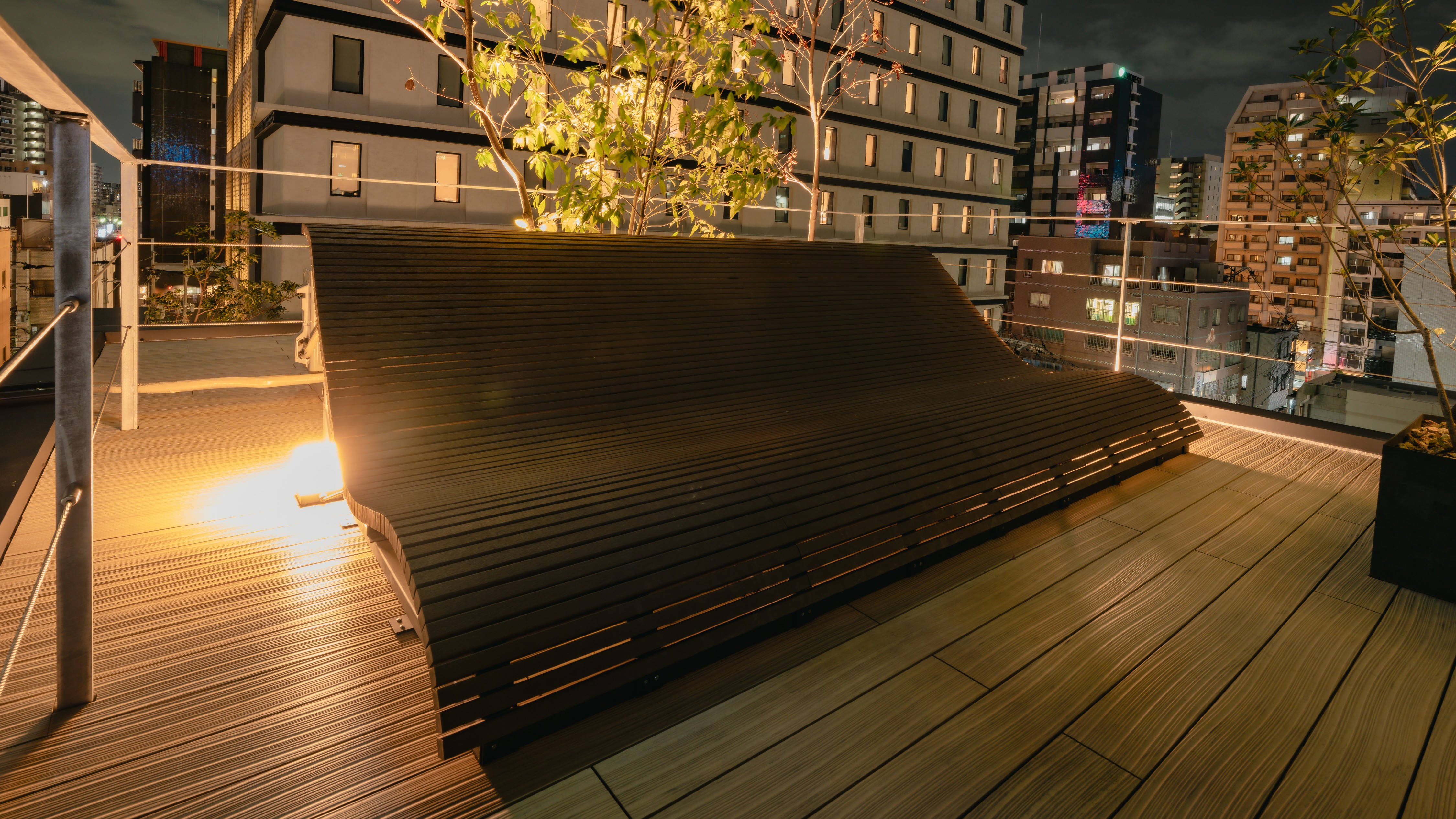 館内併設の個室サウナルーム（SAUNA Giraffe 天神）