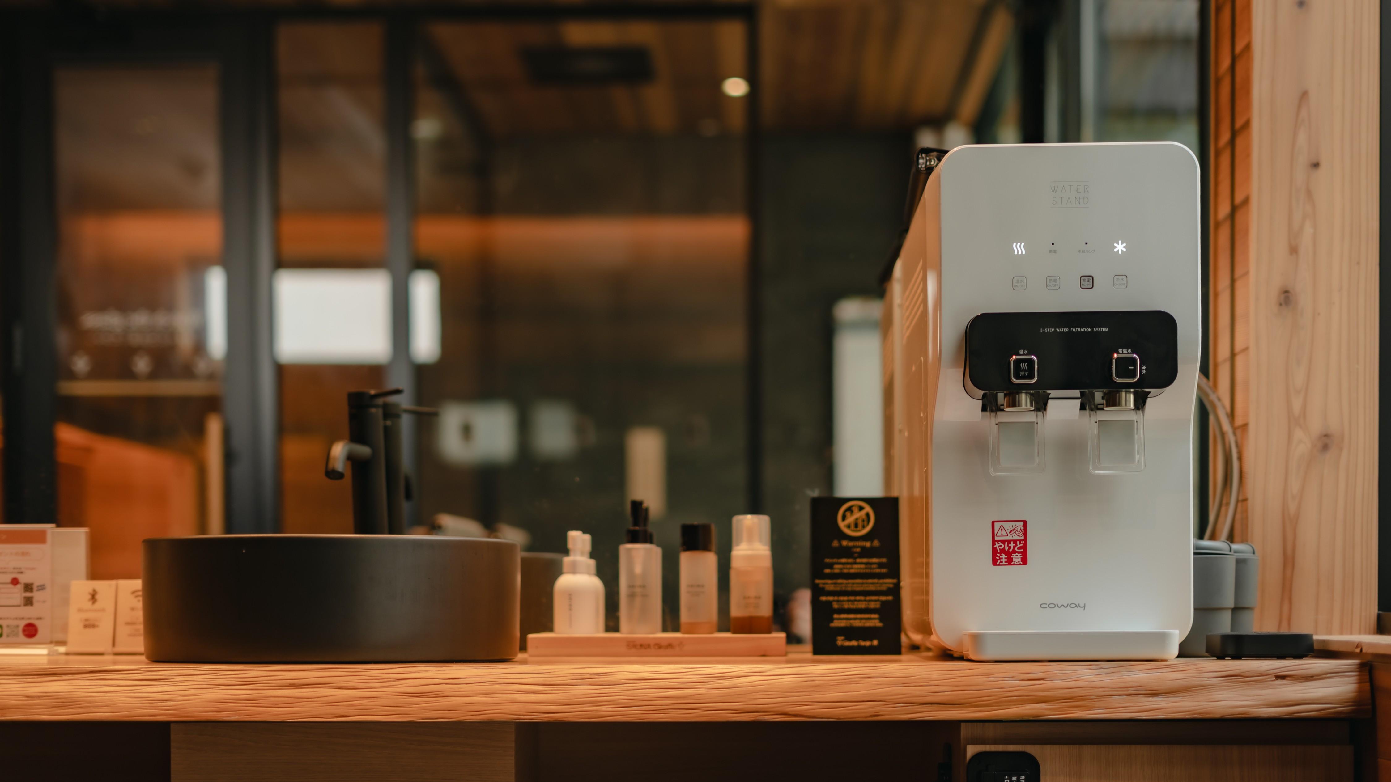 館内併設の個室サウナルーム（SAUNA Giraffe 天神）