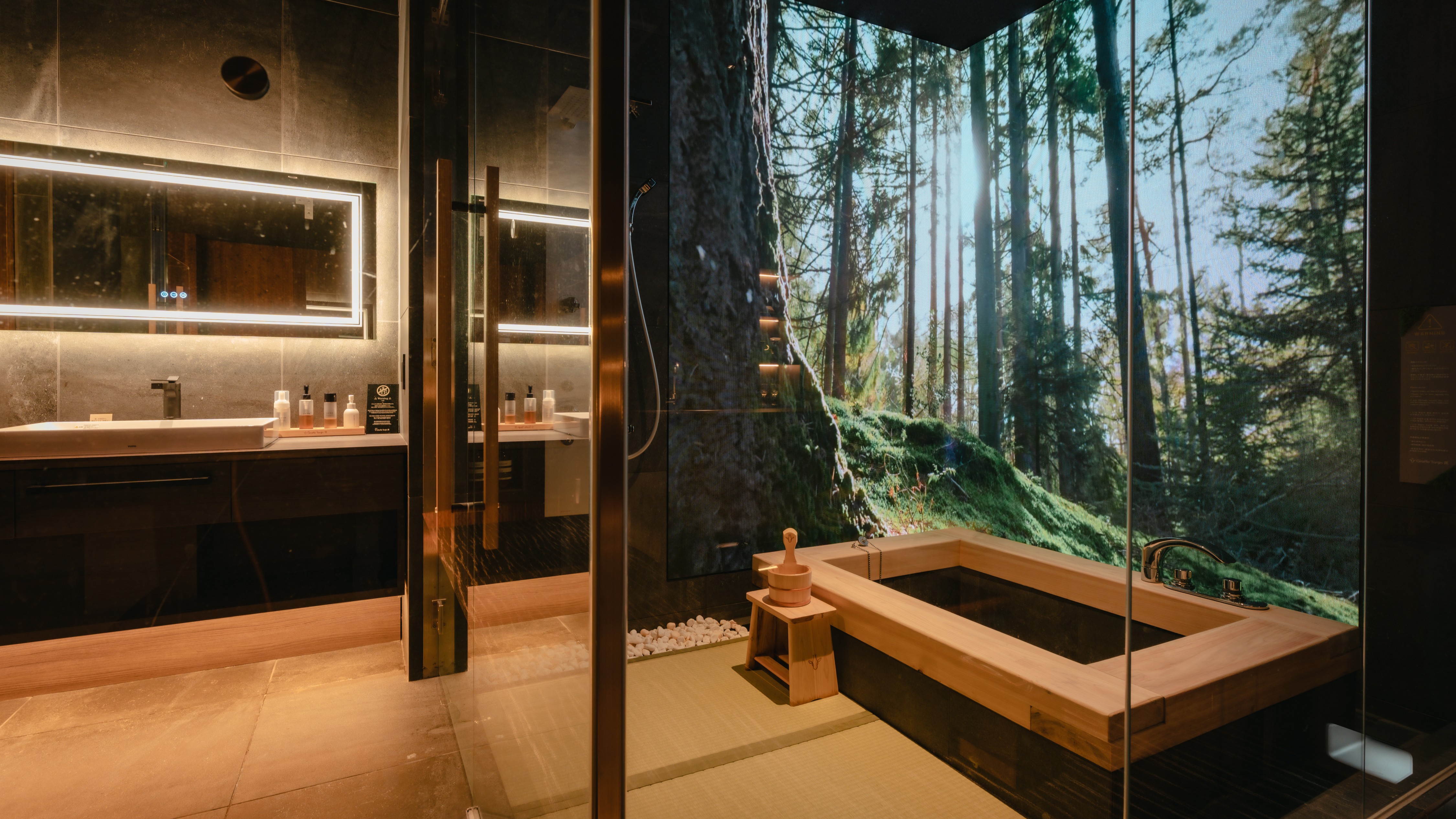 デラックスダブルルーム（バスルーム