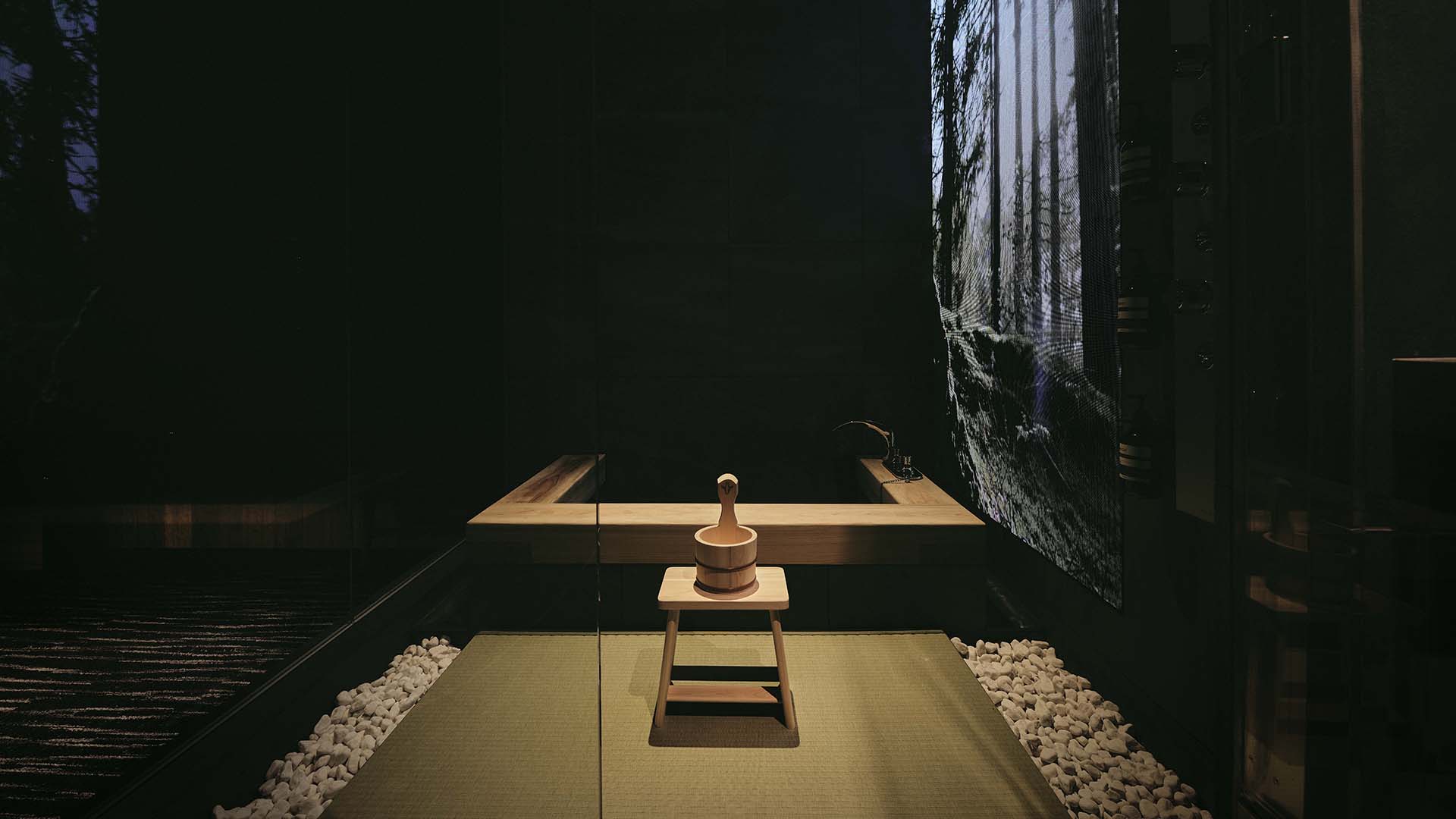 デラックスダブルルーム（バスルーム