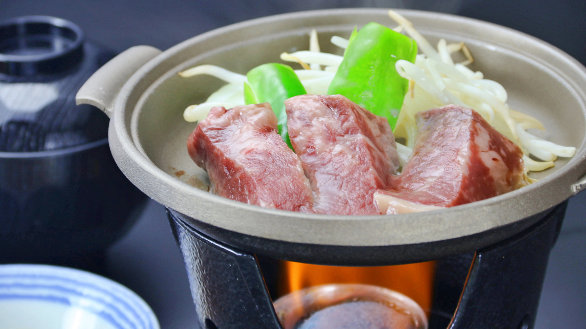 【料理（グレードアップ会席）】単品_陶板焼き