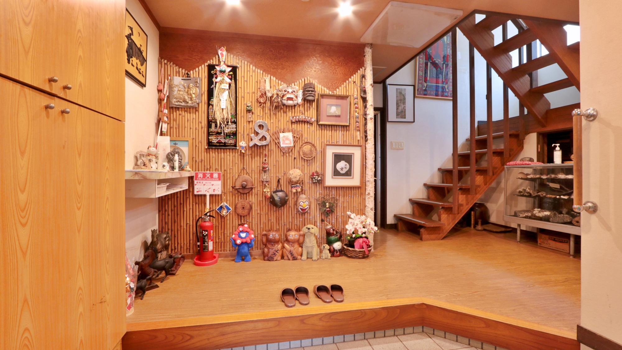 【玄関】ようこそ、さらし旅館へ