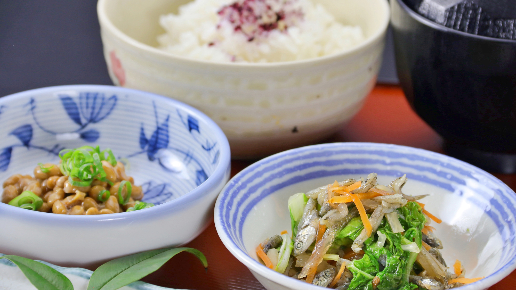 【料理（朝食）】元気の出る和朝食です