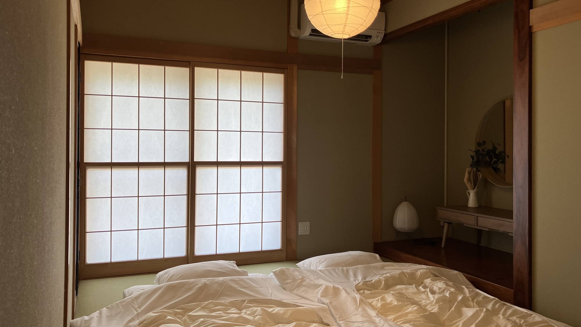 和室｜お布団も2組ご用意しています