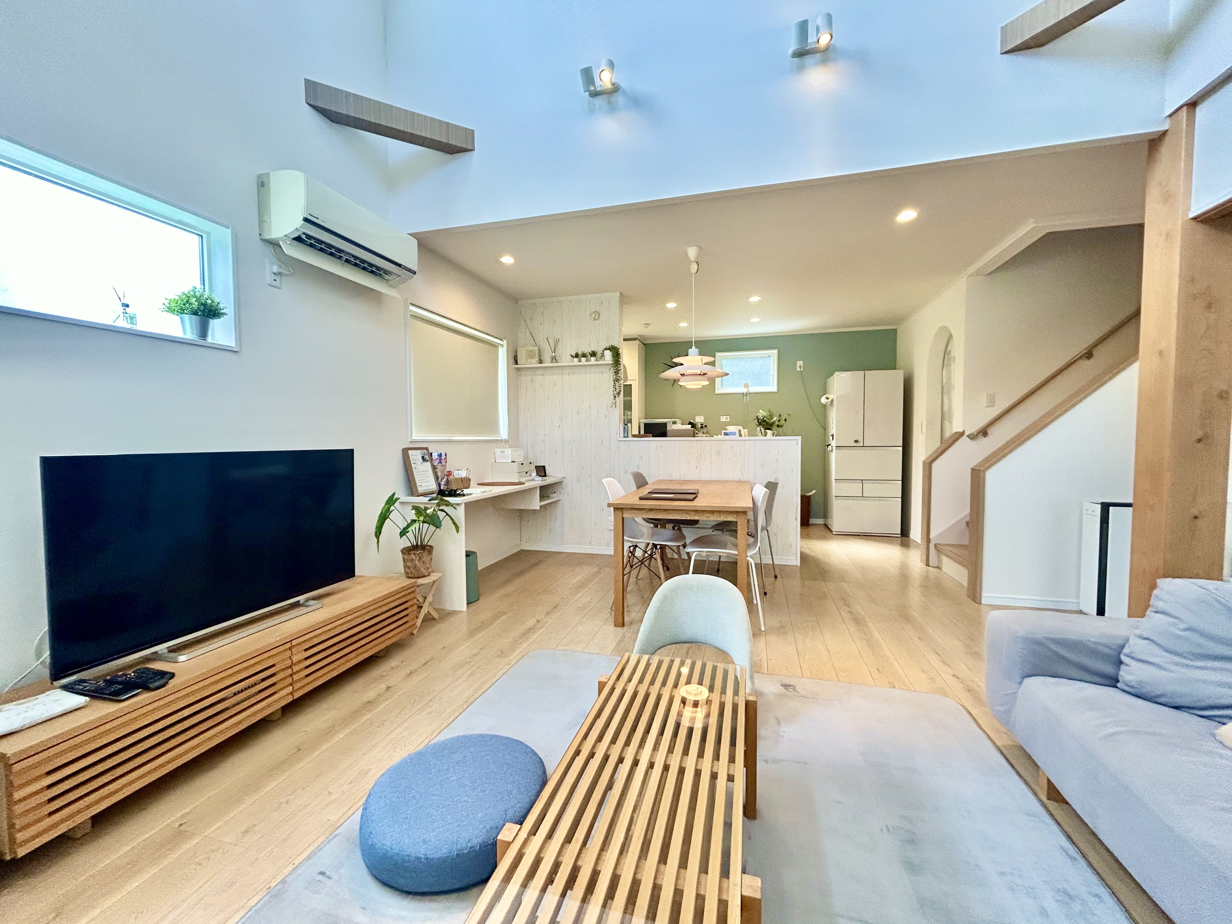 開放的なLDK（20畳以上）