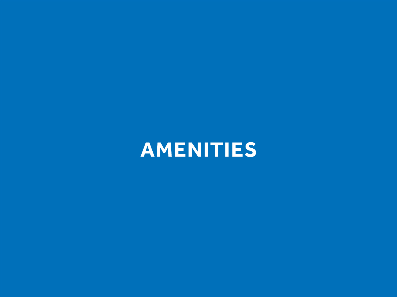 AMENITIES