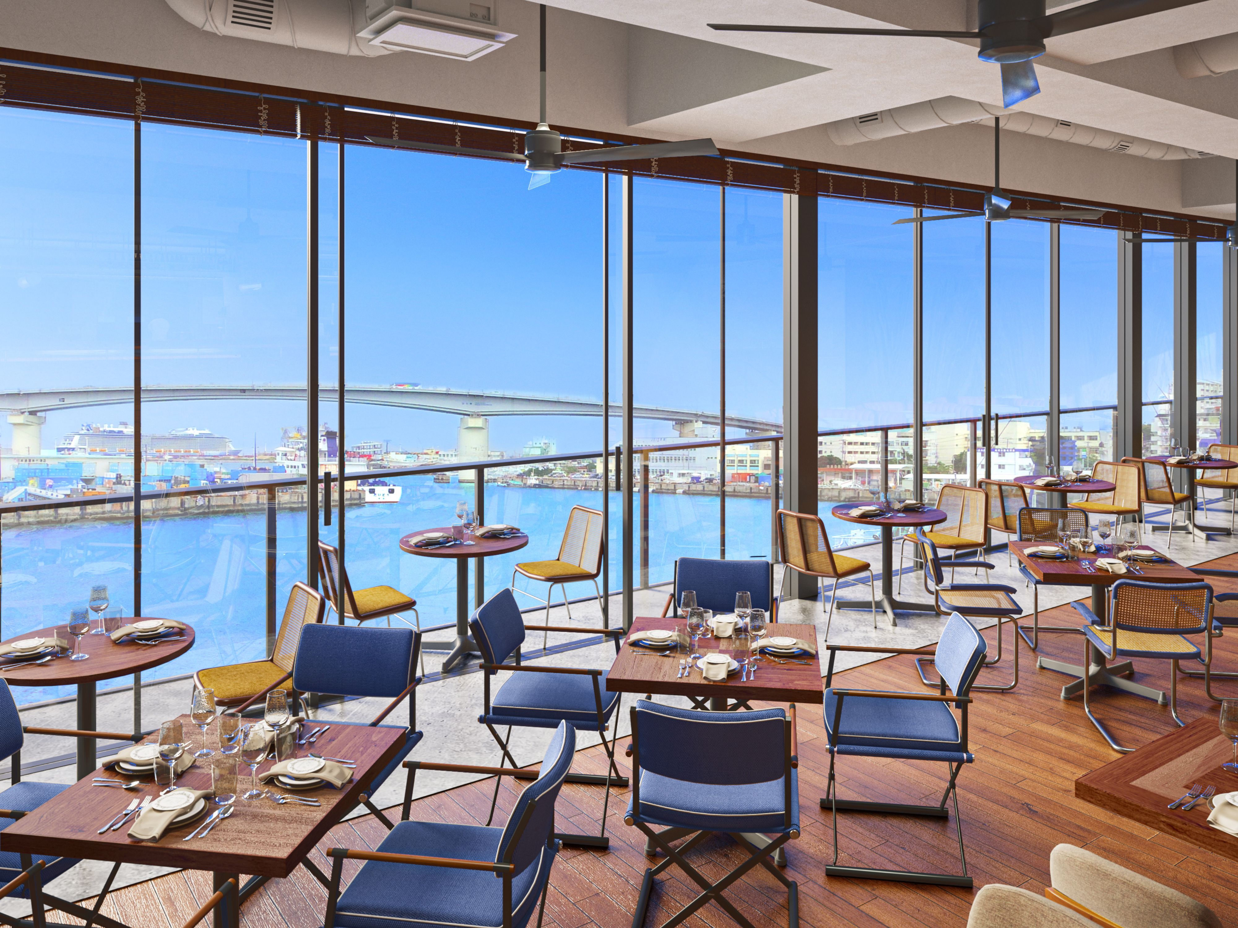 OCEAN TERRACE｜海風が通り抜ける心地よいテラス席