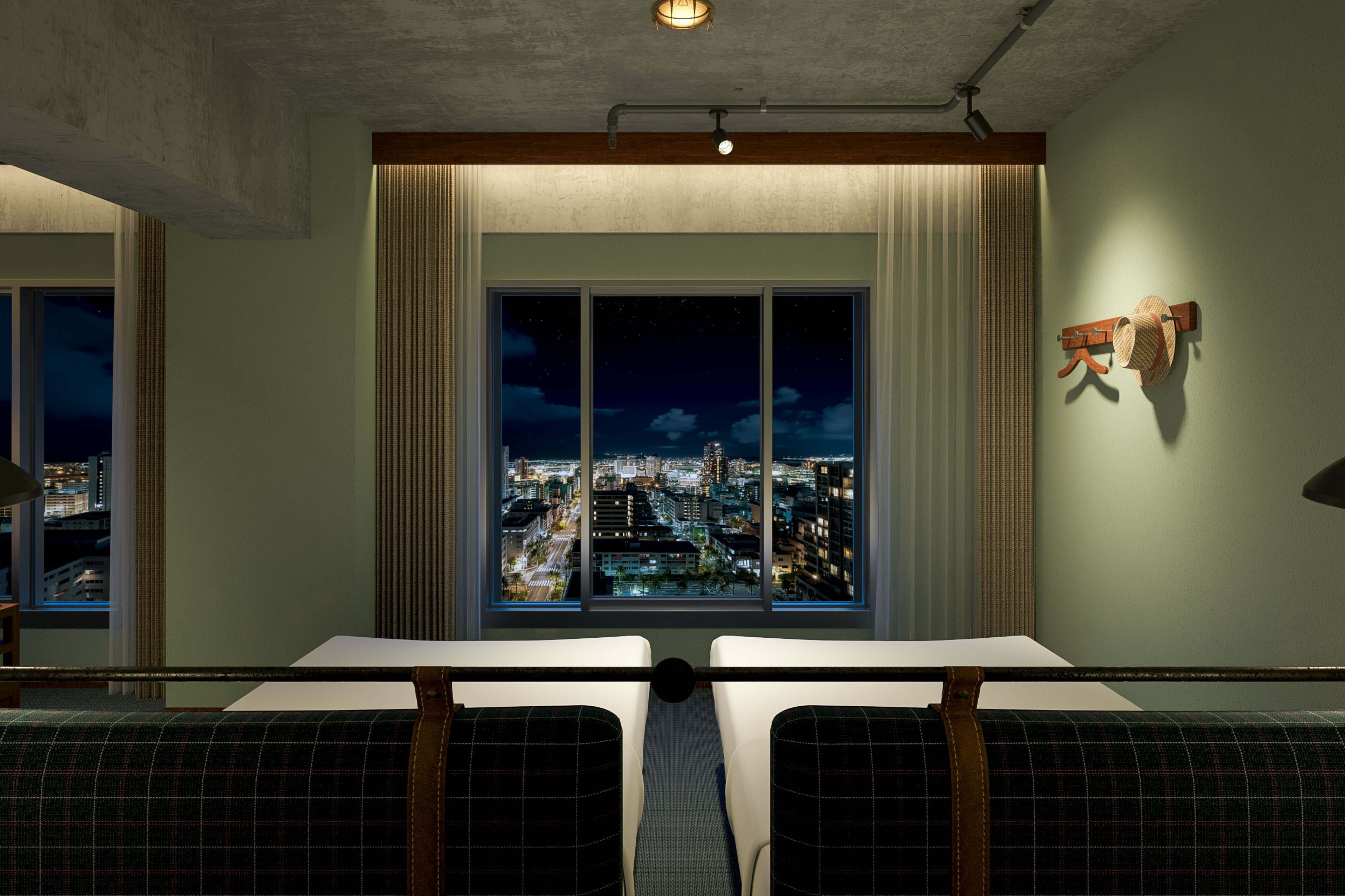 プレミアムコーナー シティサイド（2ベッドルーム／洗濯機）