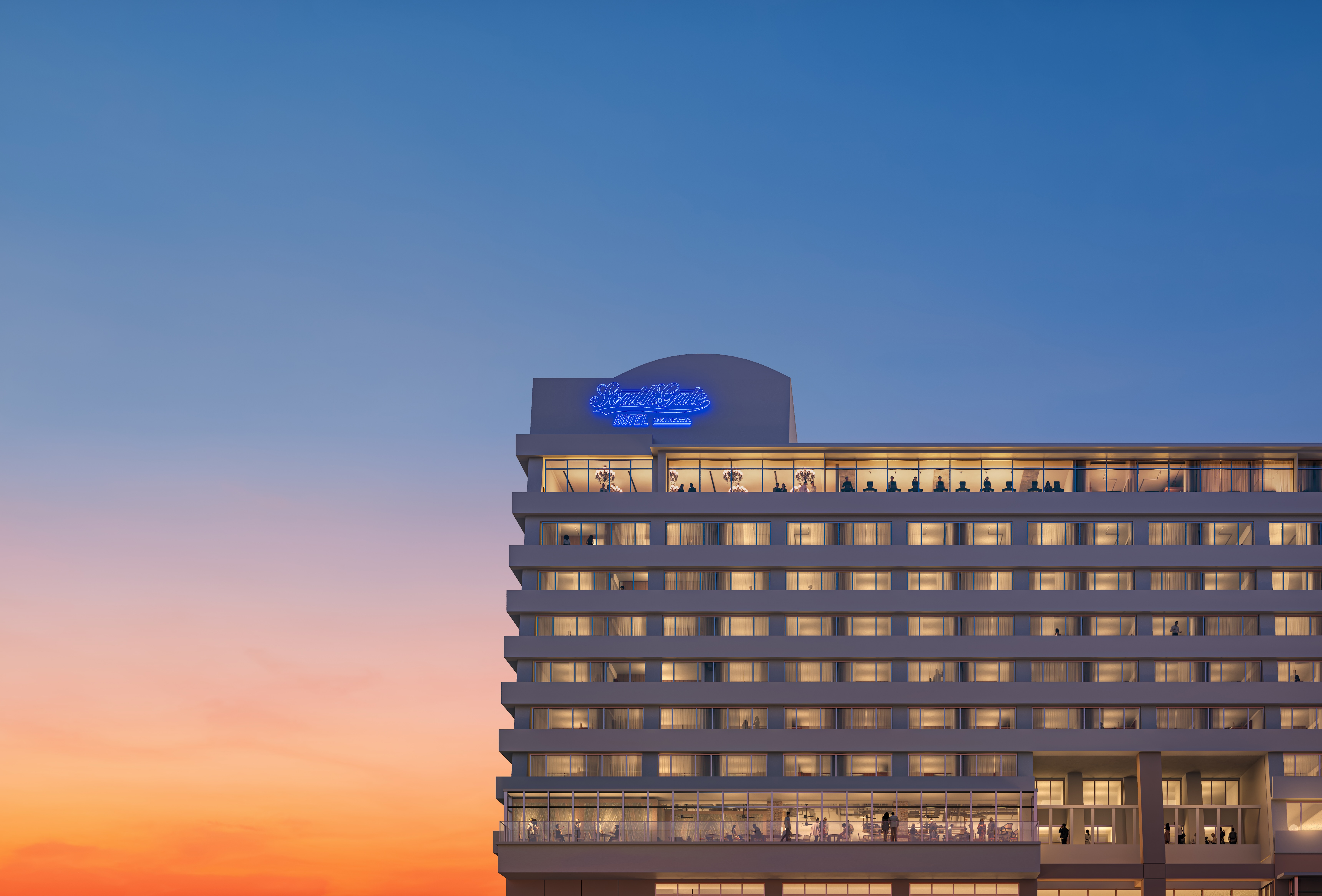 EXTERIOR（夕景）