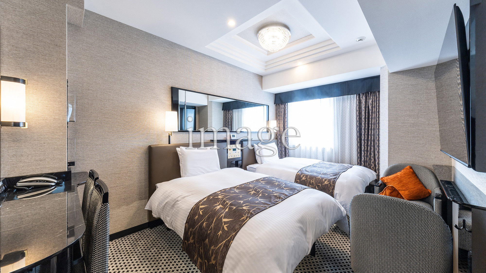 デラックスツインルーム（イメージ）