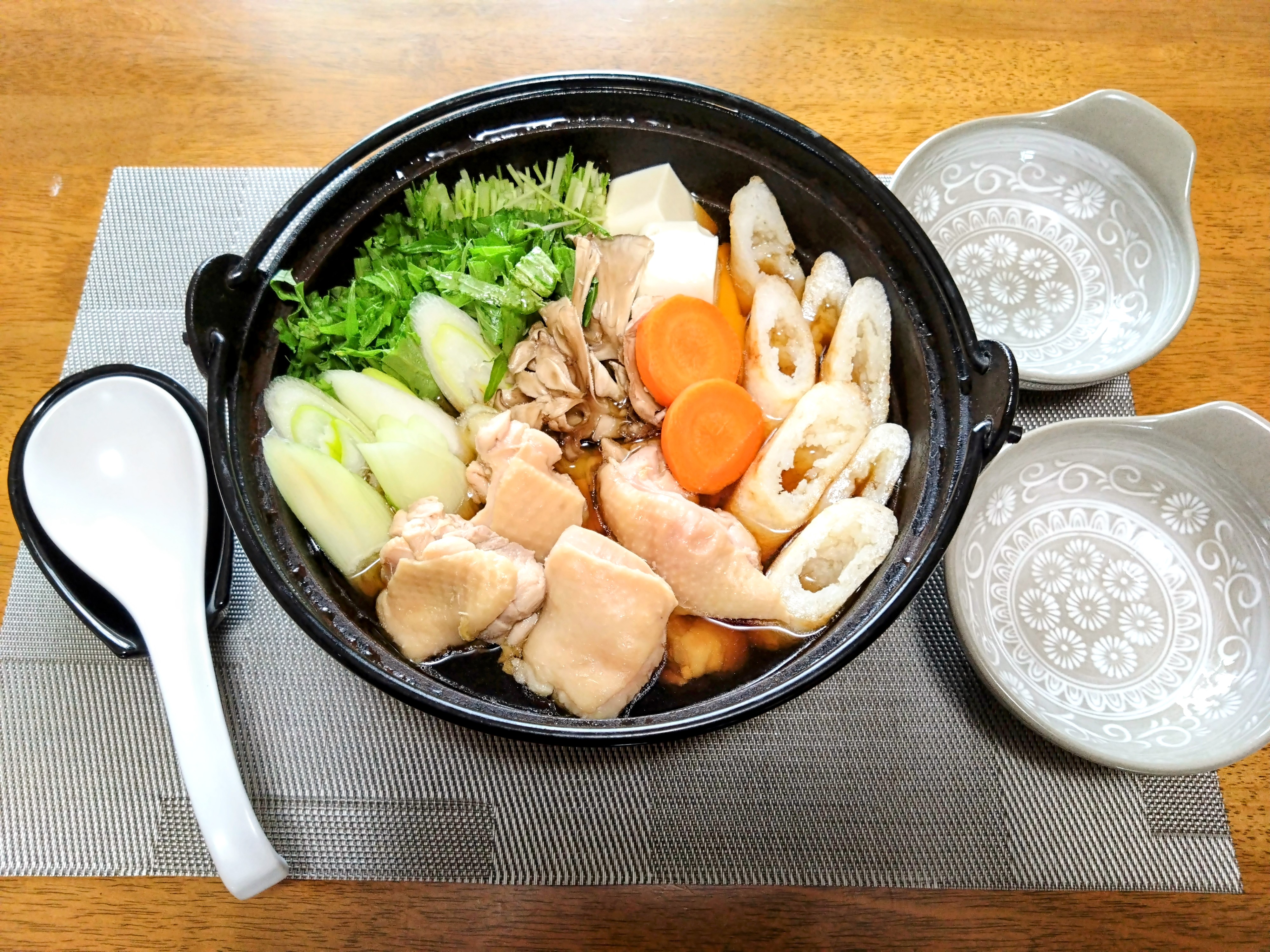 別注文きりたんぽ鍋2人前