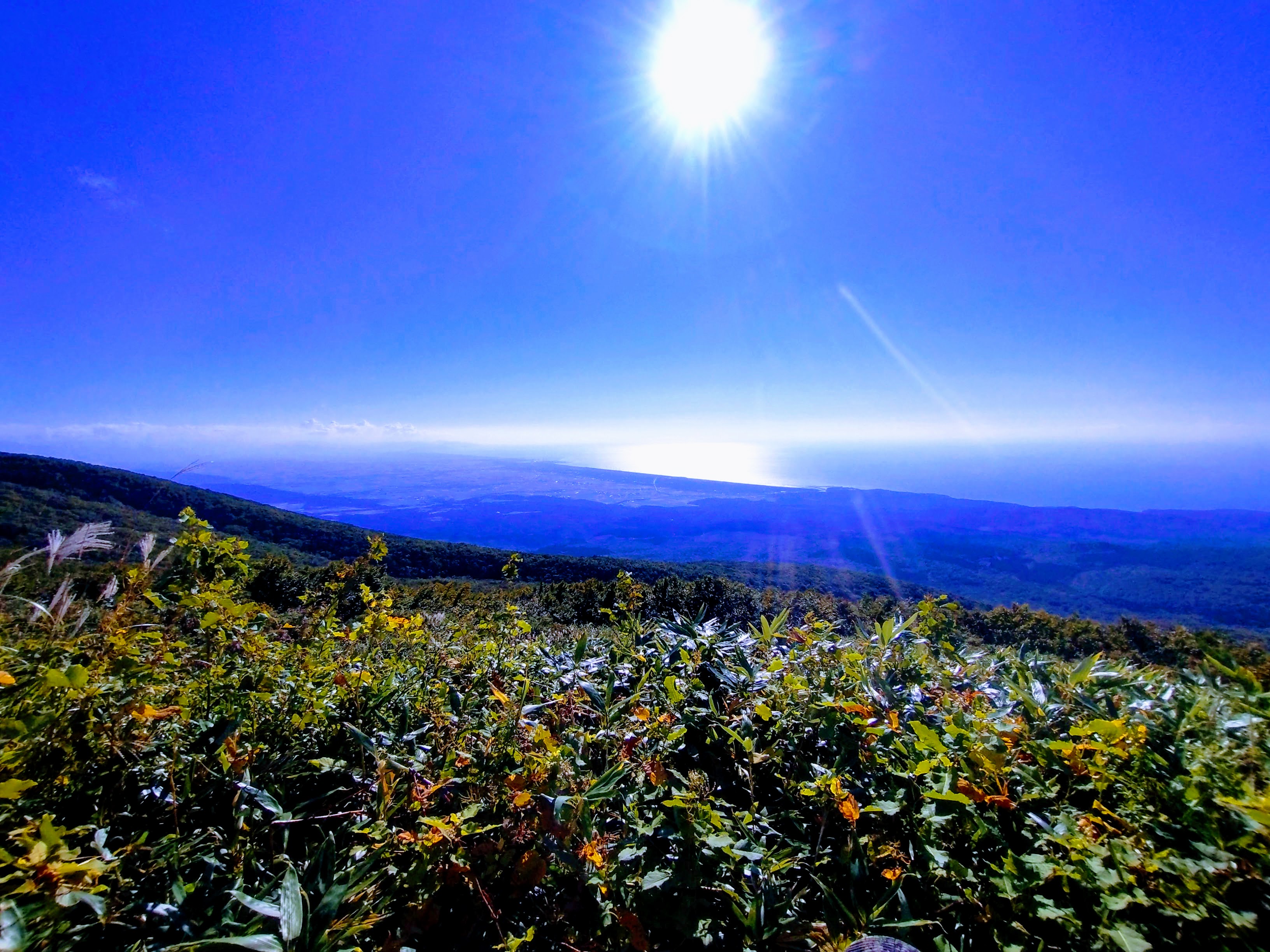 秋：鳥海山立鉾展望