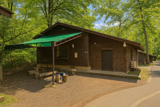  【Ｃロッジ（最大12名）宿泊プラン】秋保温泉の天然岩風呂♪源泉そのままの良質なお湯を堪能！