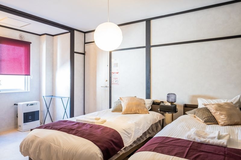 【素泊まり】和風・北欧デザインが融合した快適ゲストハウス！スキー場まで車で11分＆最大16名宿泊可能