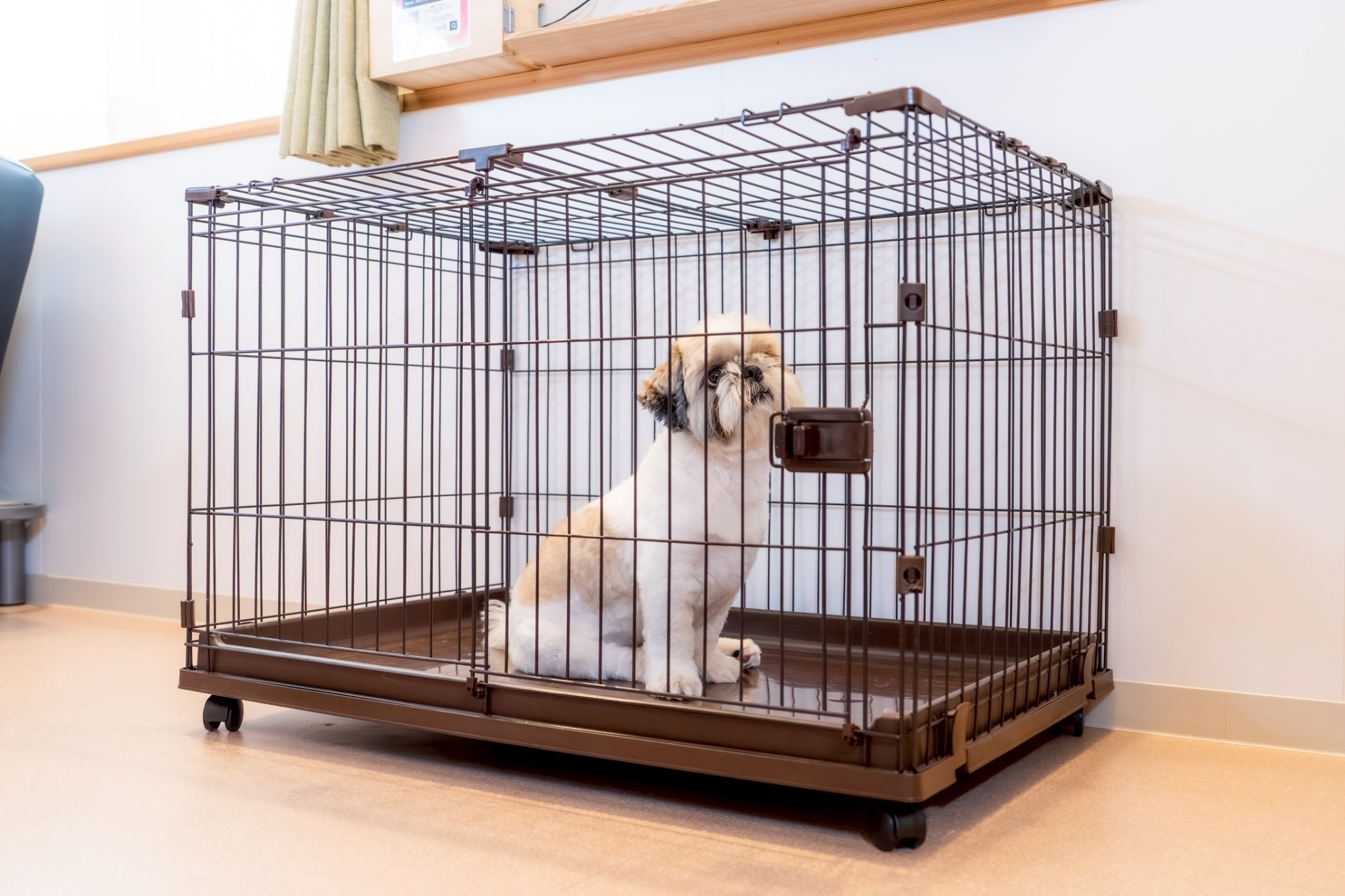 各客室にケージ