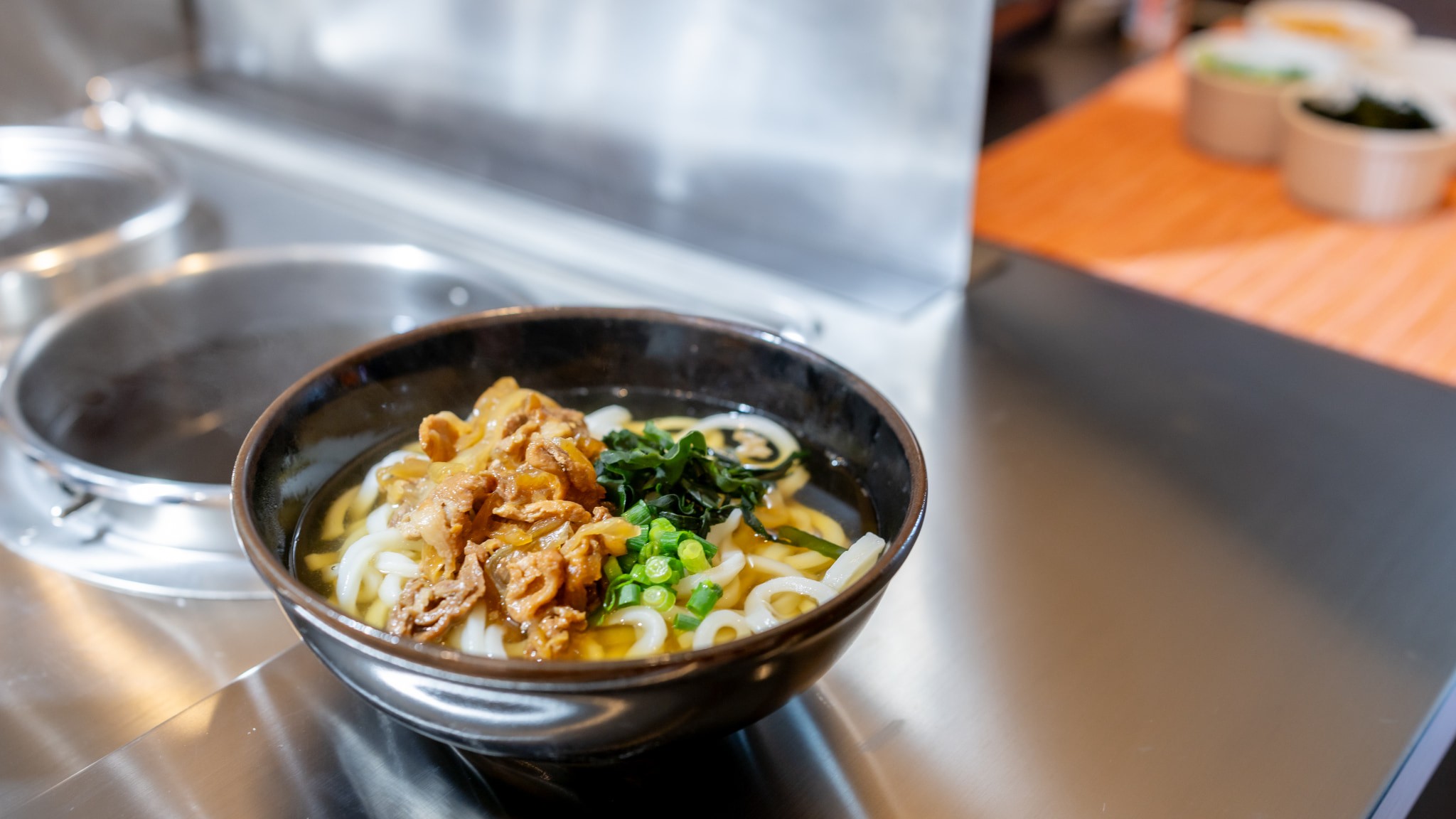 たいよう農園の肉うどん！