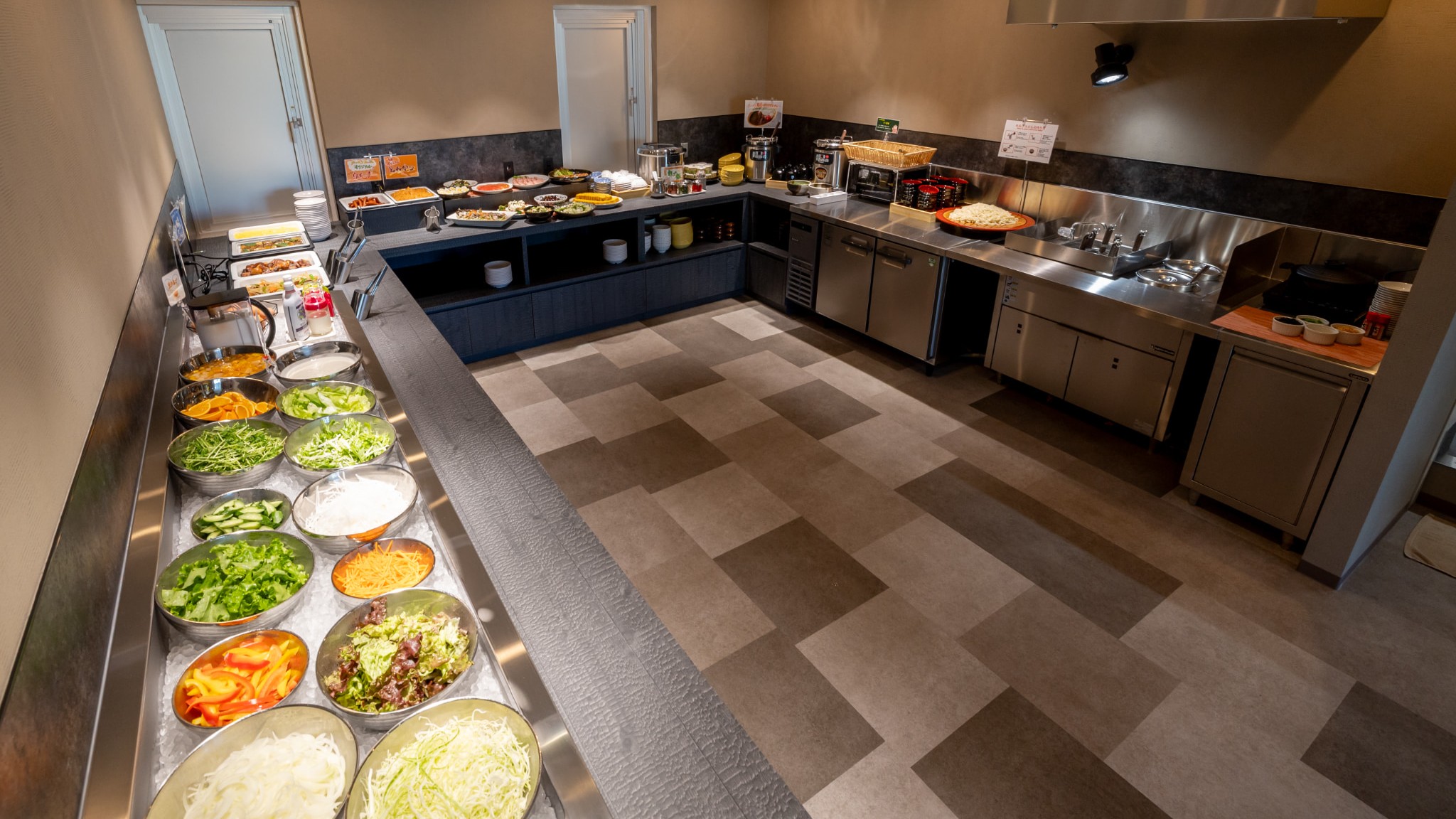 バイキング会場全体