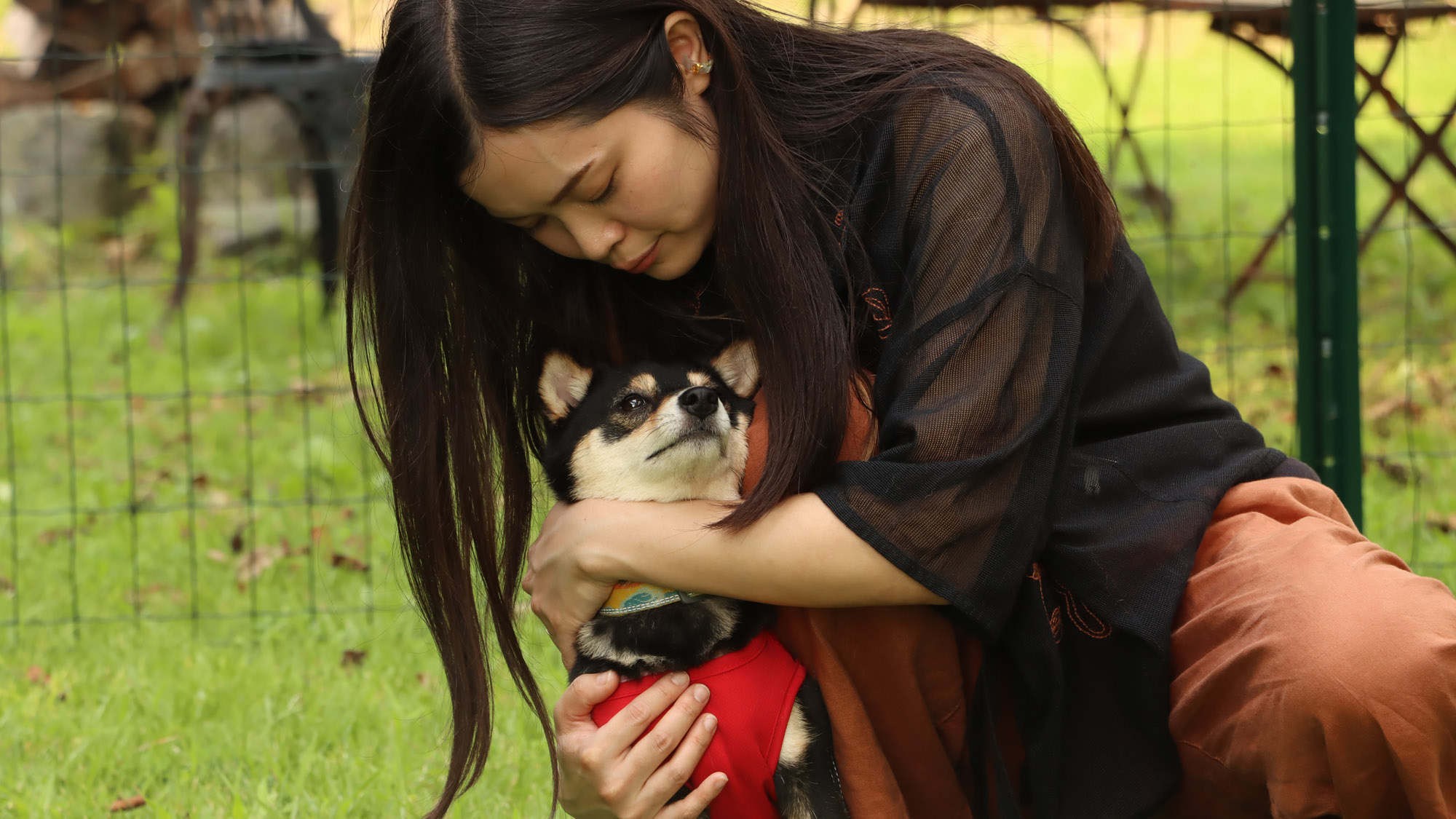 ≪ドッグラン≫ワンちゃんと一緒