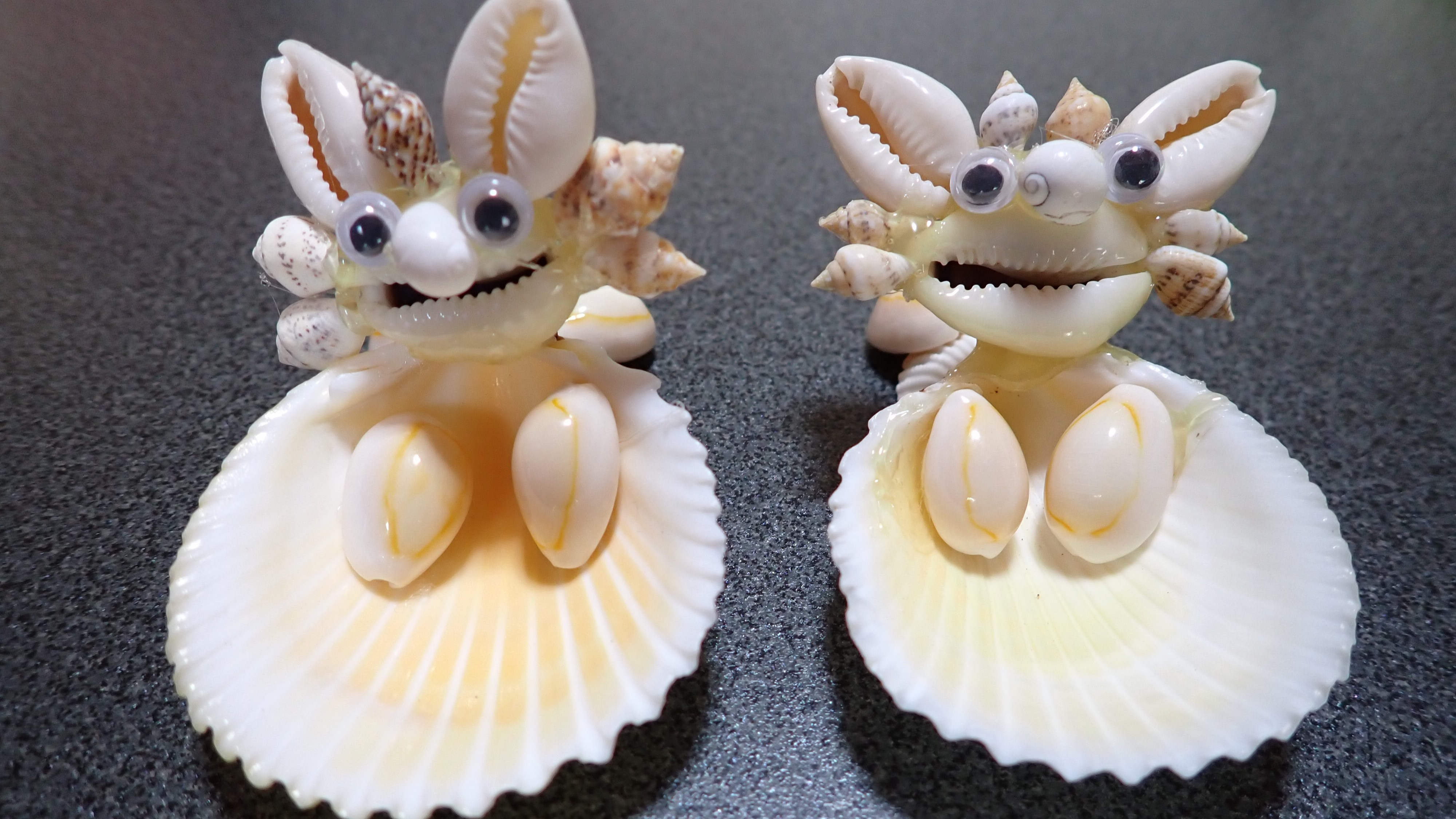 貝を使ったシーサー作り（アクティビティー付き）