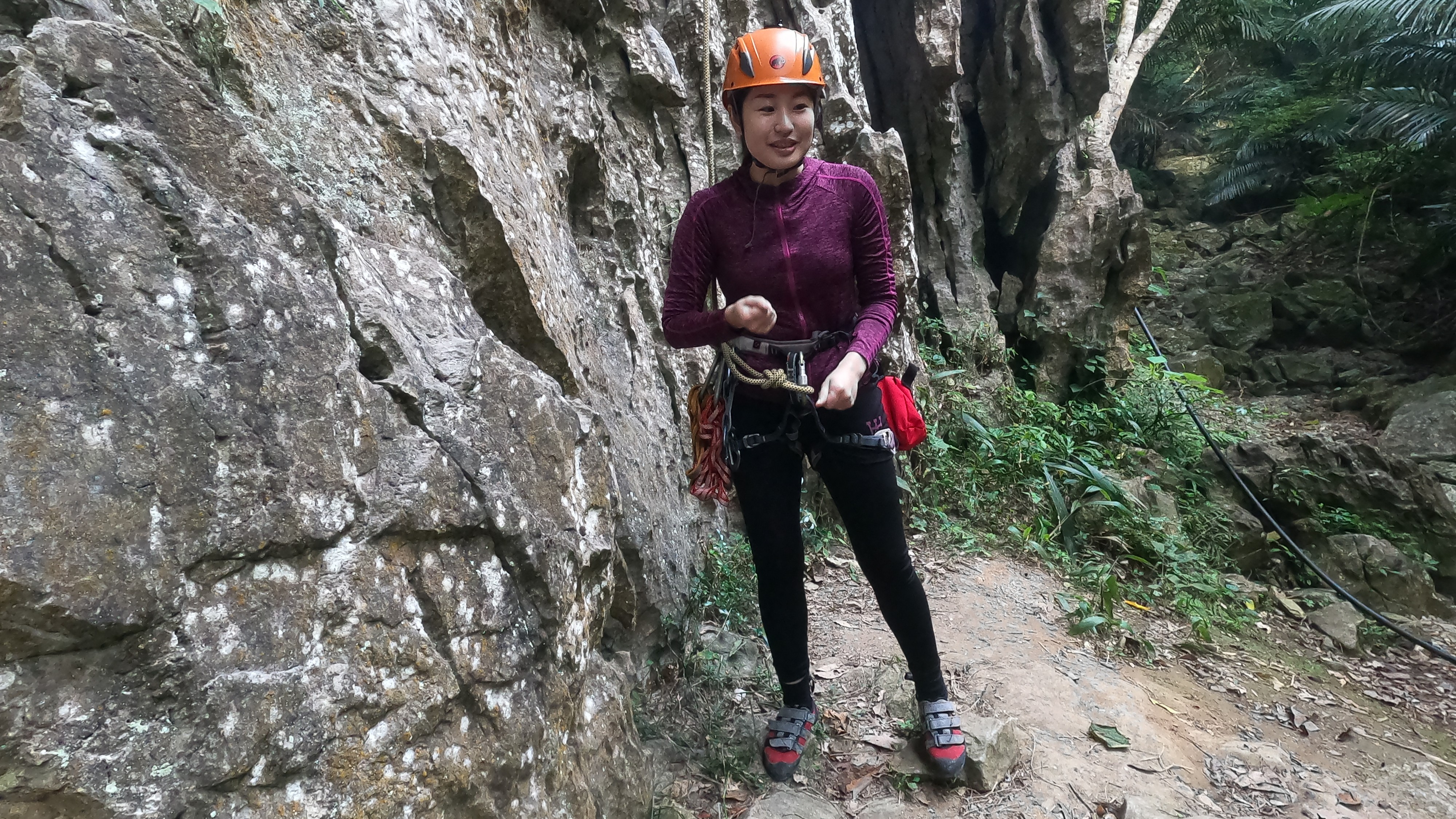 ロッククライミング（アクティビティー付き）